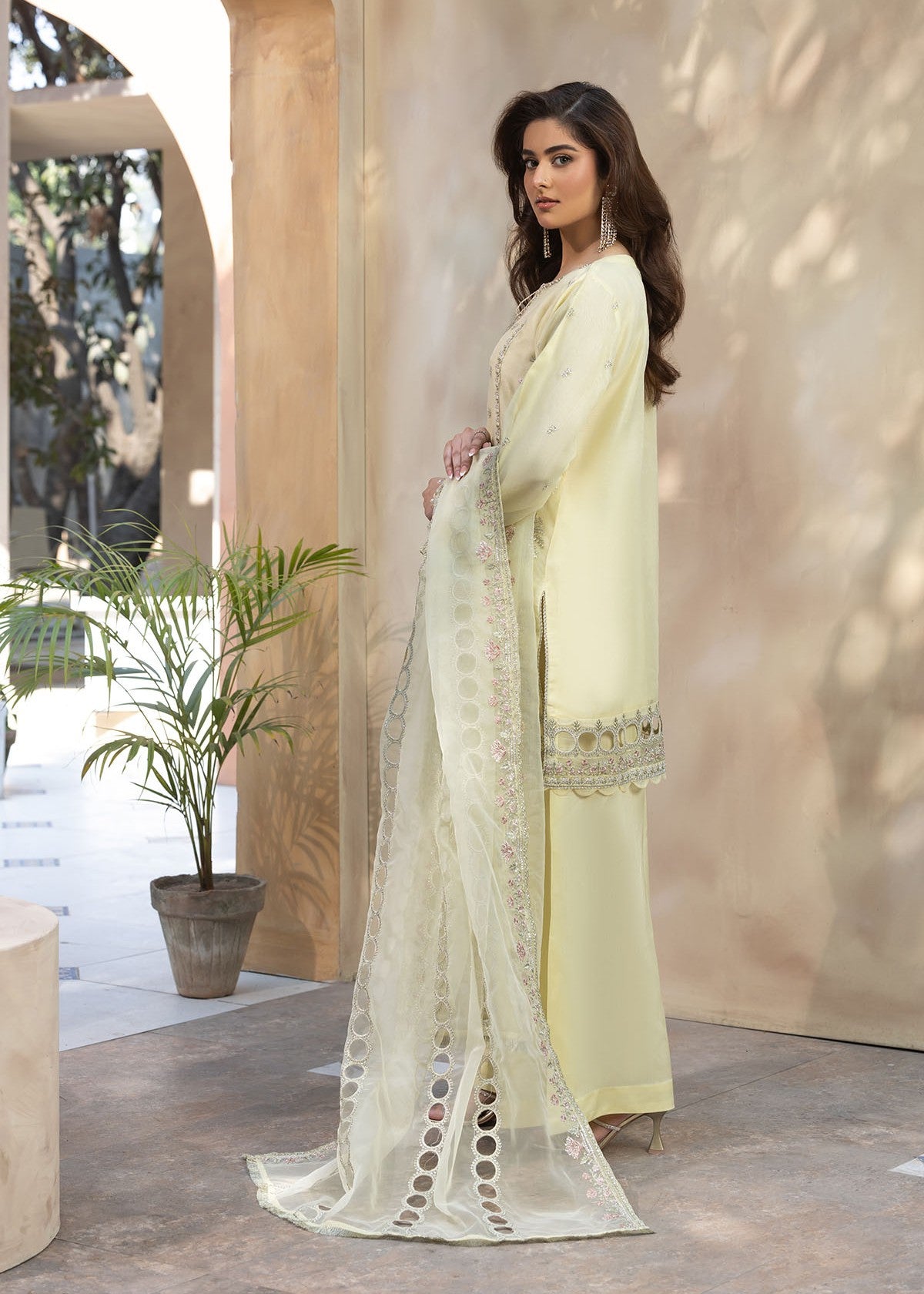 Bin Tayyab (BT006048 1 LMN) Women 3pcs