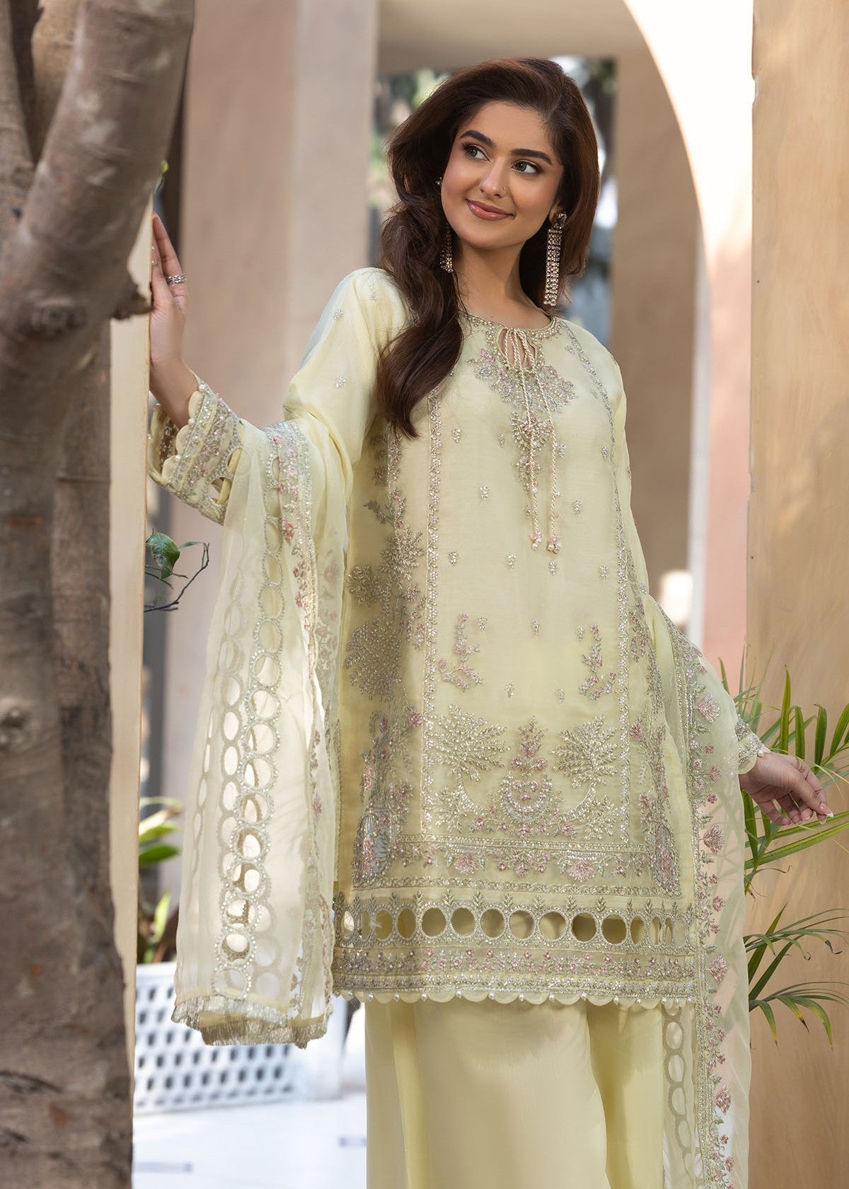 Bin Tayyab (BT006048 1 LMN) Women 3pcs