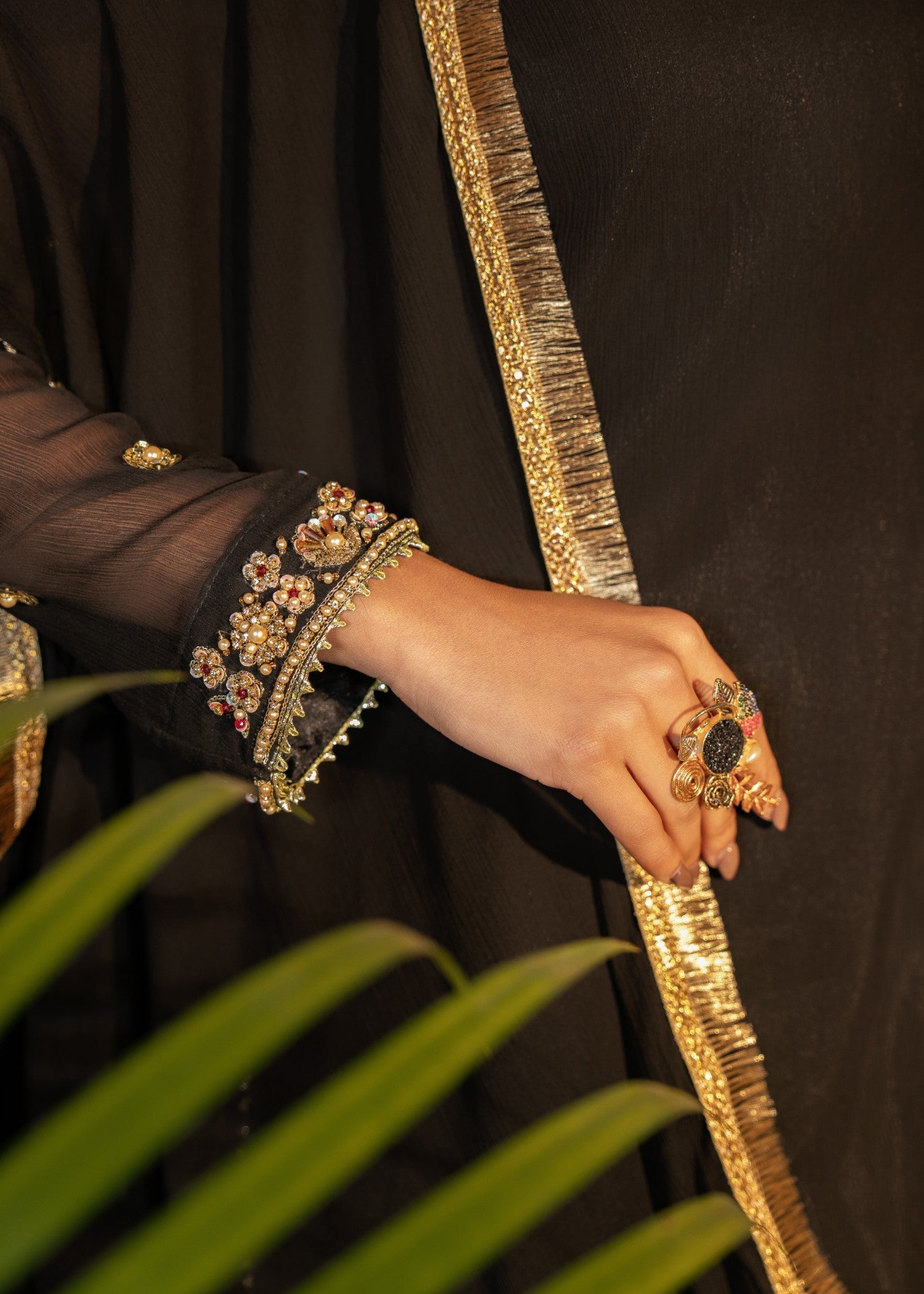 Maira Fashion Black Kurta Set 04 Women 3pcs