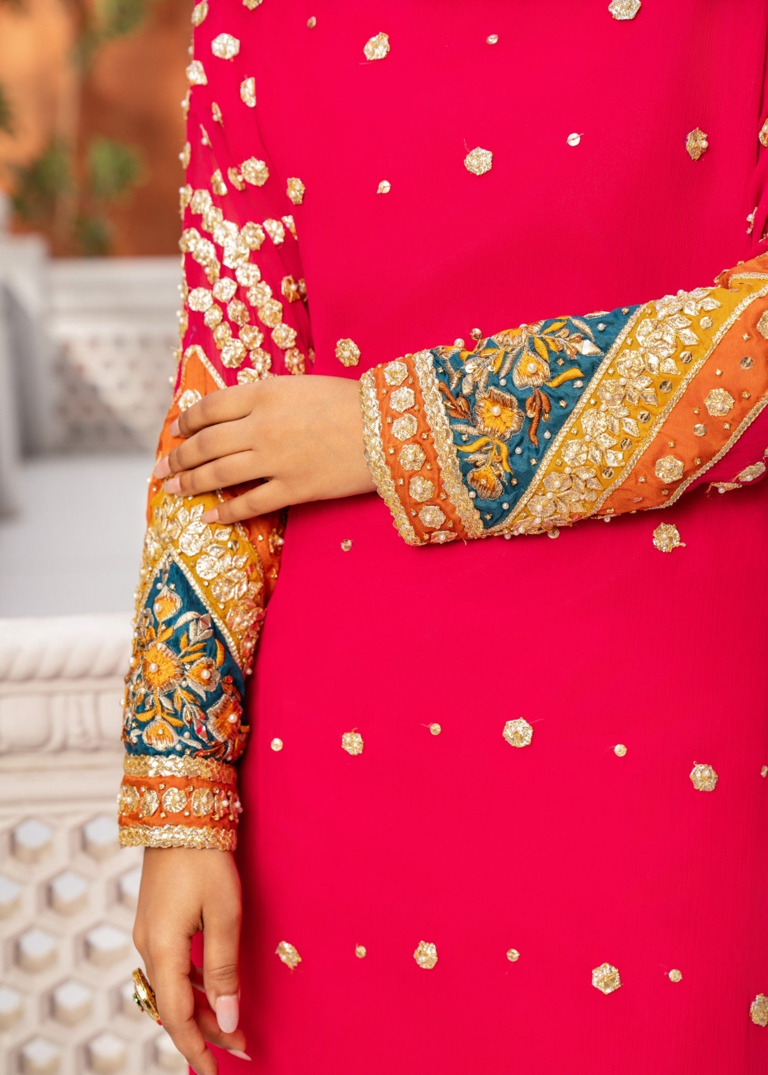 Maira Fashion Dark Pink Women 3pcs