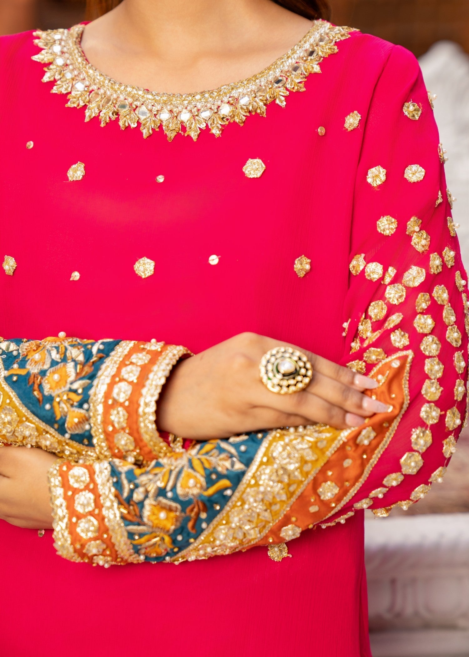 Maira Fashion Dark Pink Women 3pcs