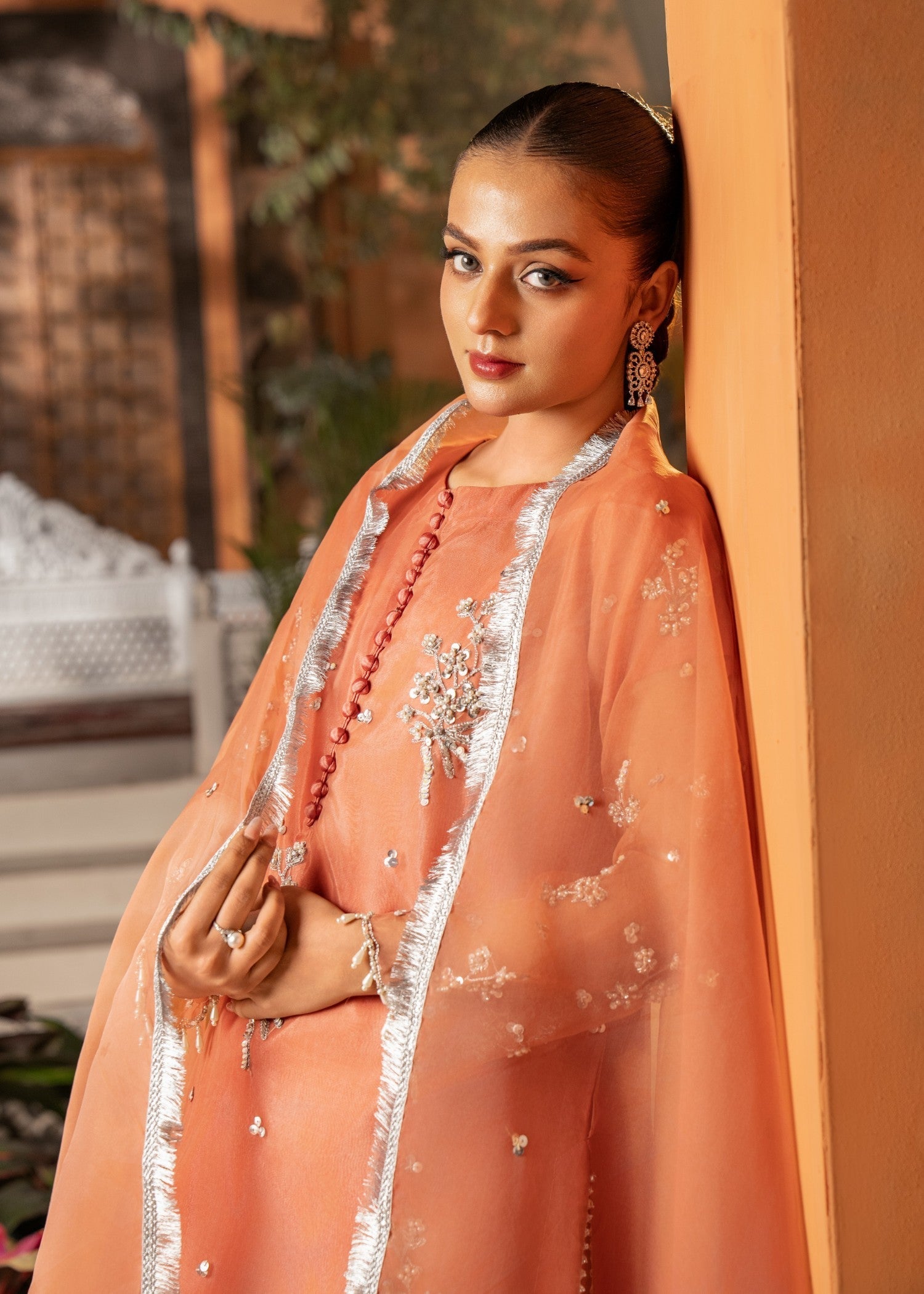 Maira Fashion Peach Kurta Set 09 Women 3pcs