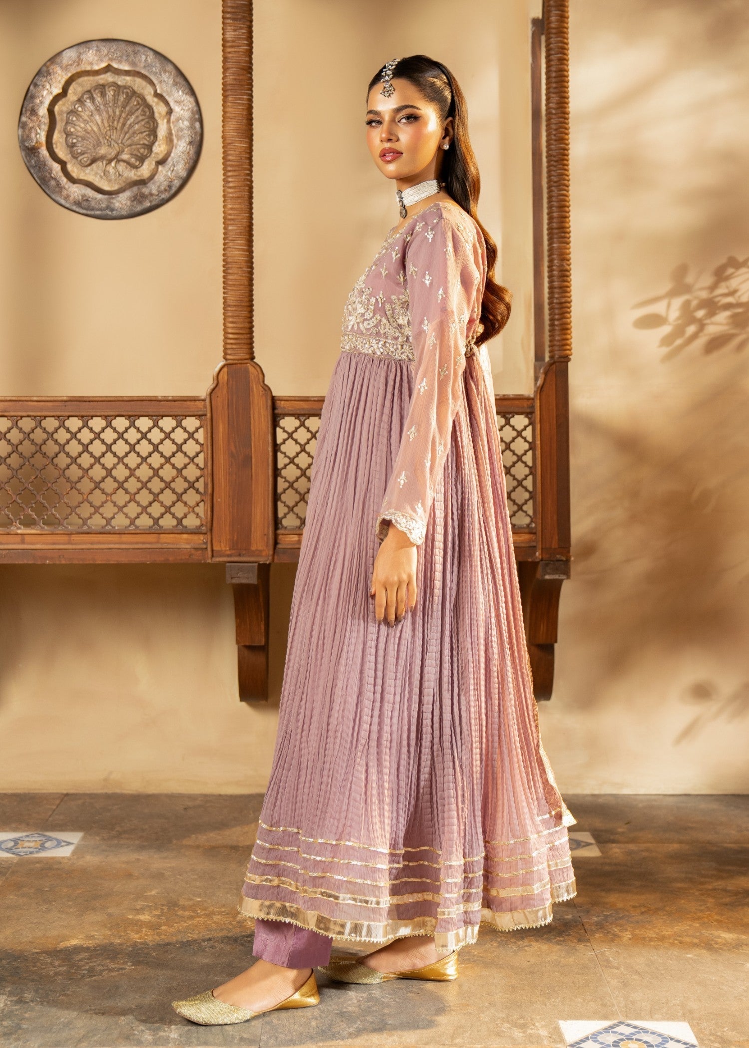 Maira Fashion Lilac Pishwas 13 Women 3pcs