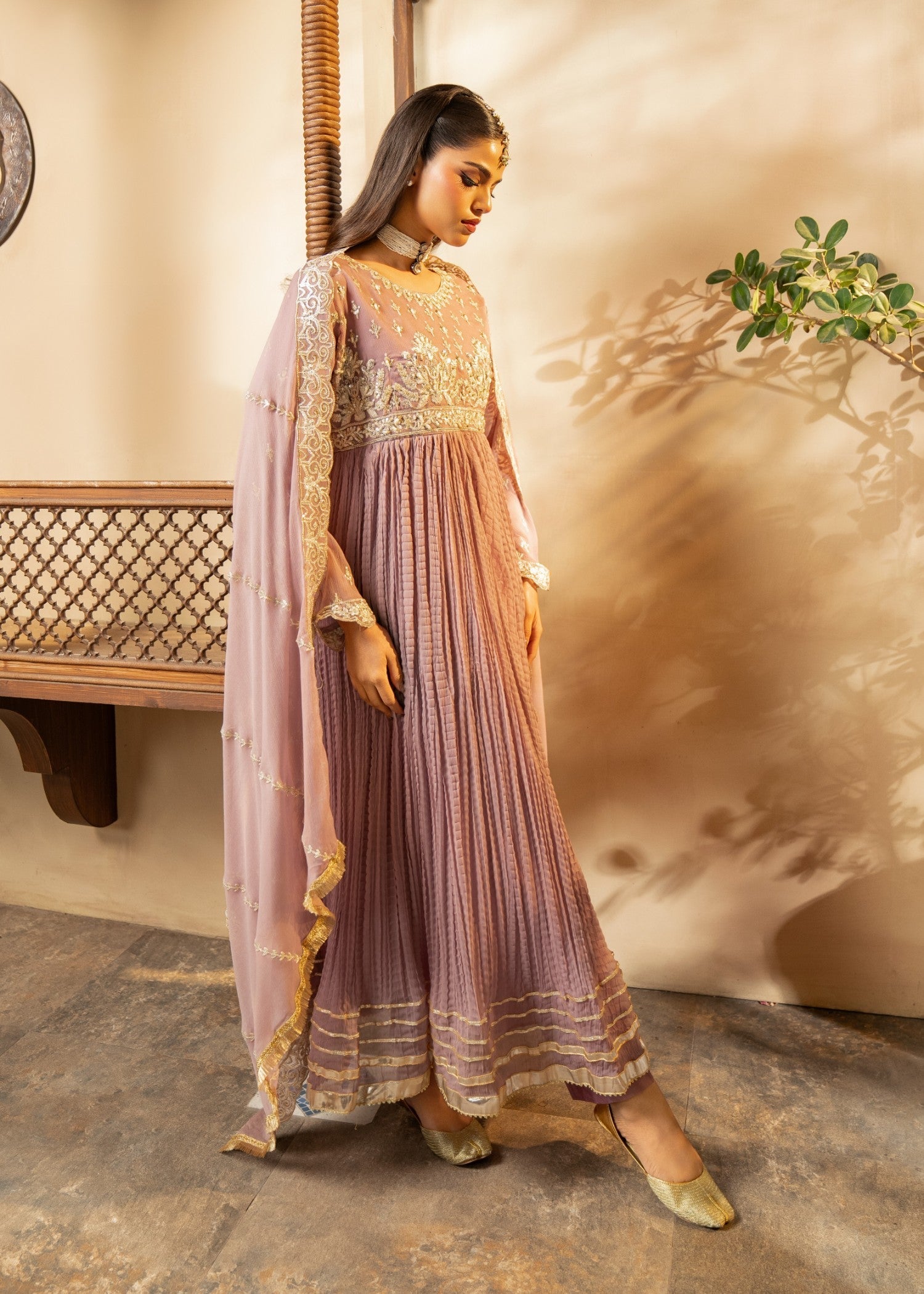 Maira Fashion Lilac Pishwas 13 Women 3pcs