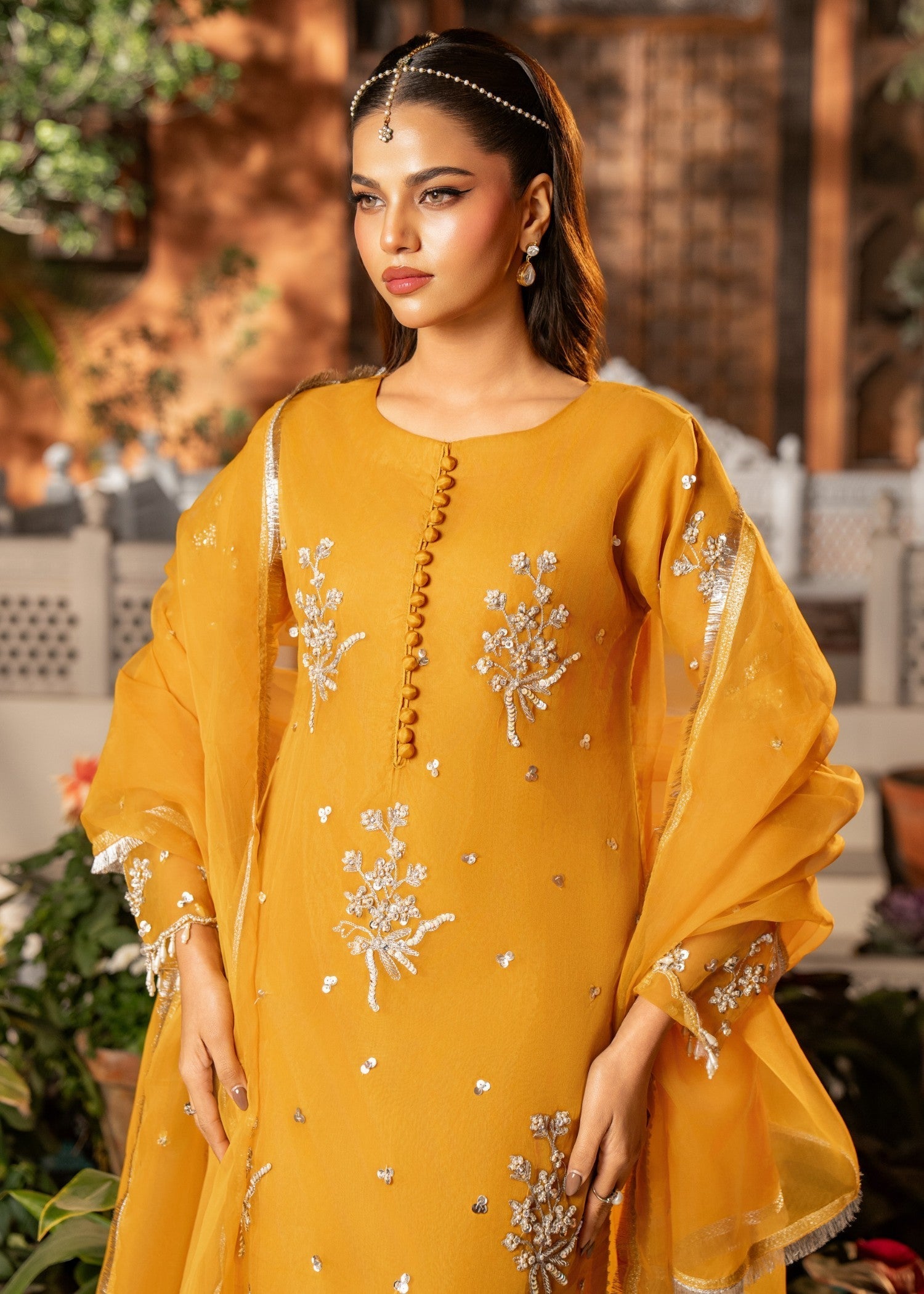 Maira Fashion Yellow Kurta Set 14 Women 3pcs