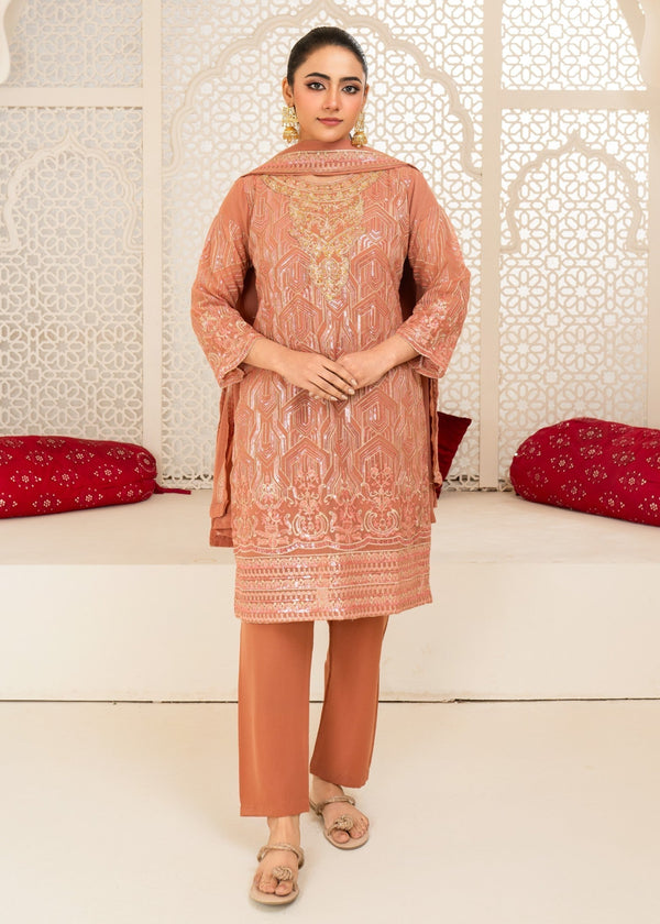 Four Season Boutique BAARISH PINK Women 3pcs