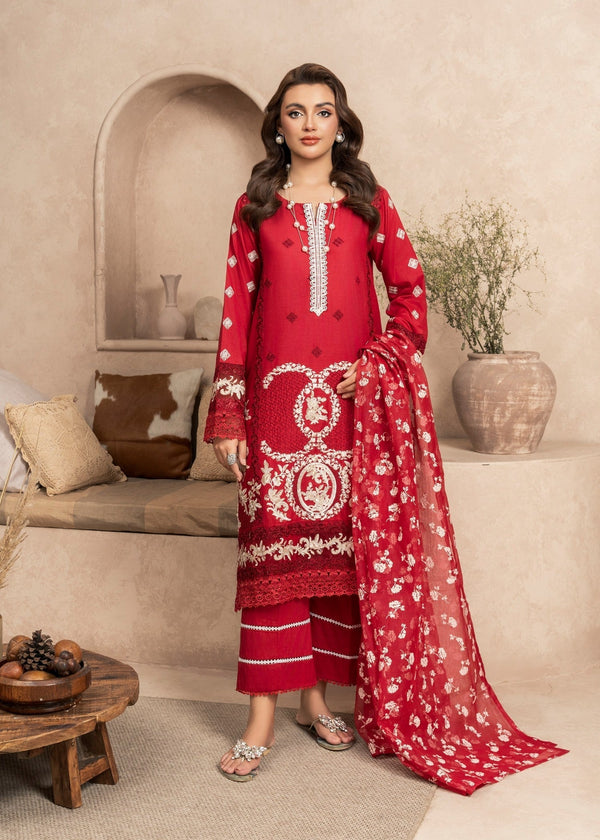 Haniya Mahnoor Scarlet Women 3pcs