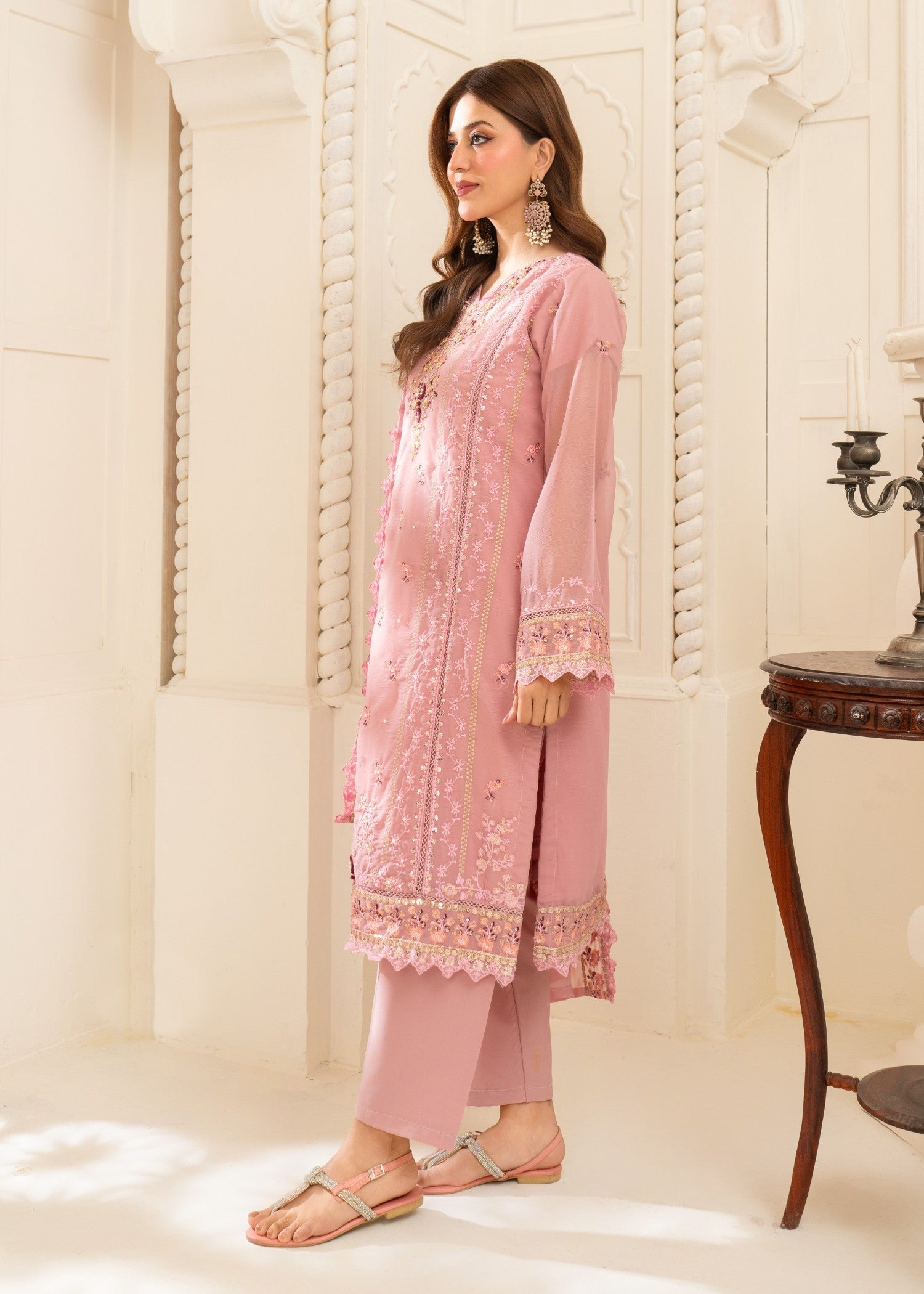 Four Season Boutique CORA CHIFFON PINK Women 3pcs