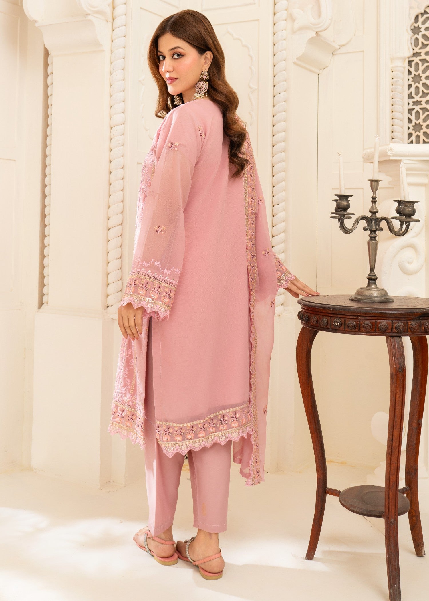 Four Season Boutique CORA CHIFFON PINK Women 3pcs