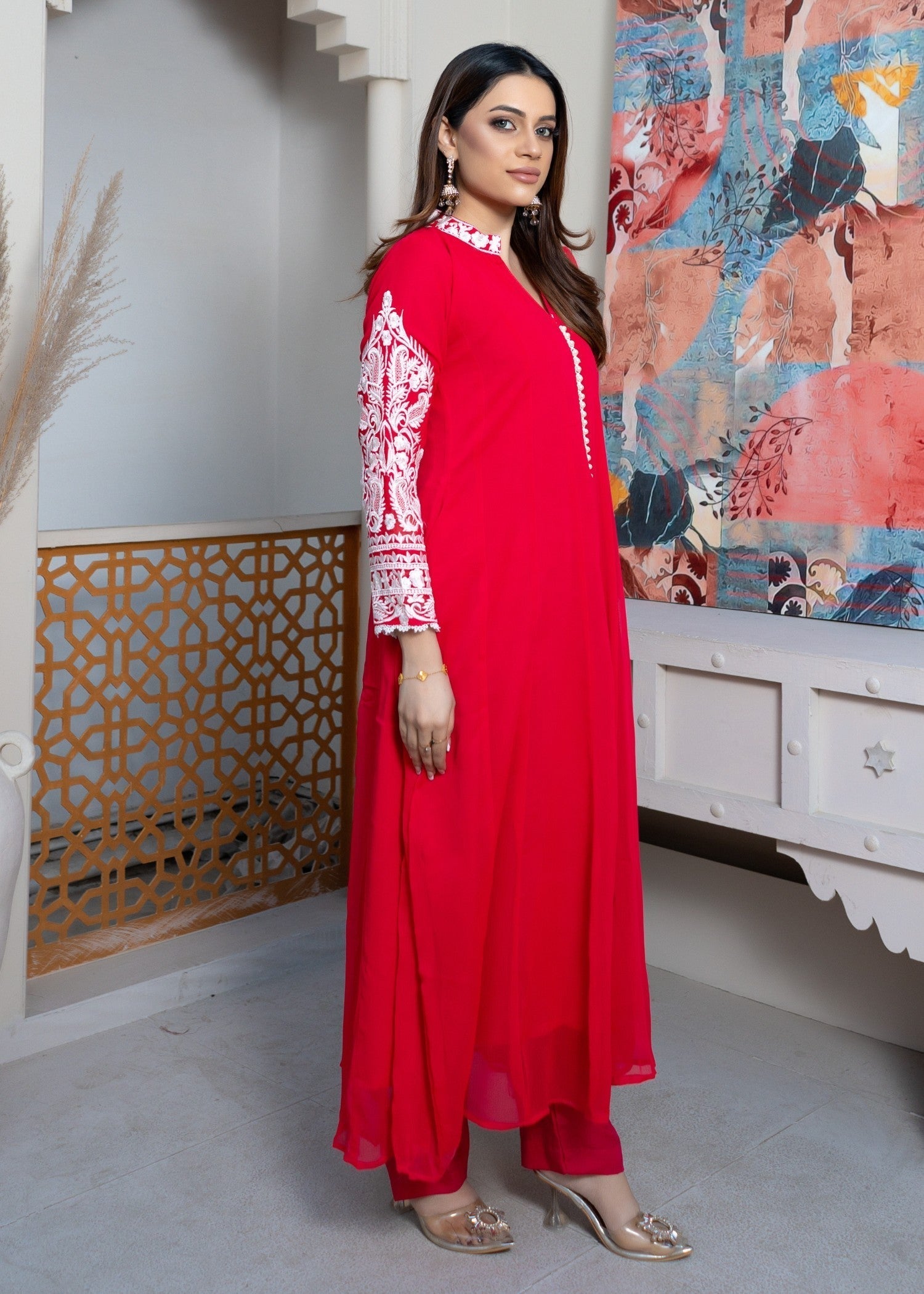 Rangoon Clothing Mehrzad HotPink Women 3pcs