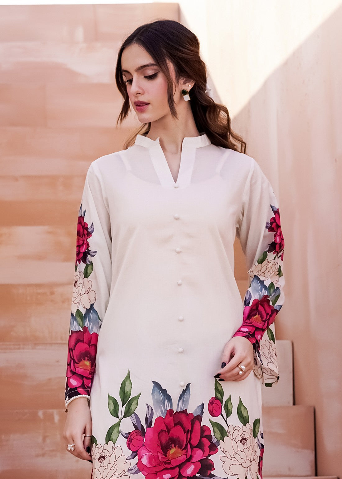 Zeyorah Peony Women 2pcs