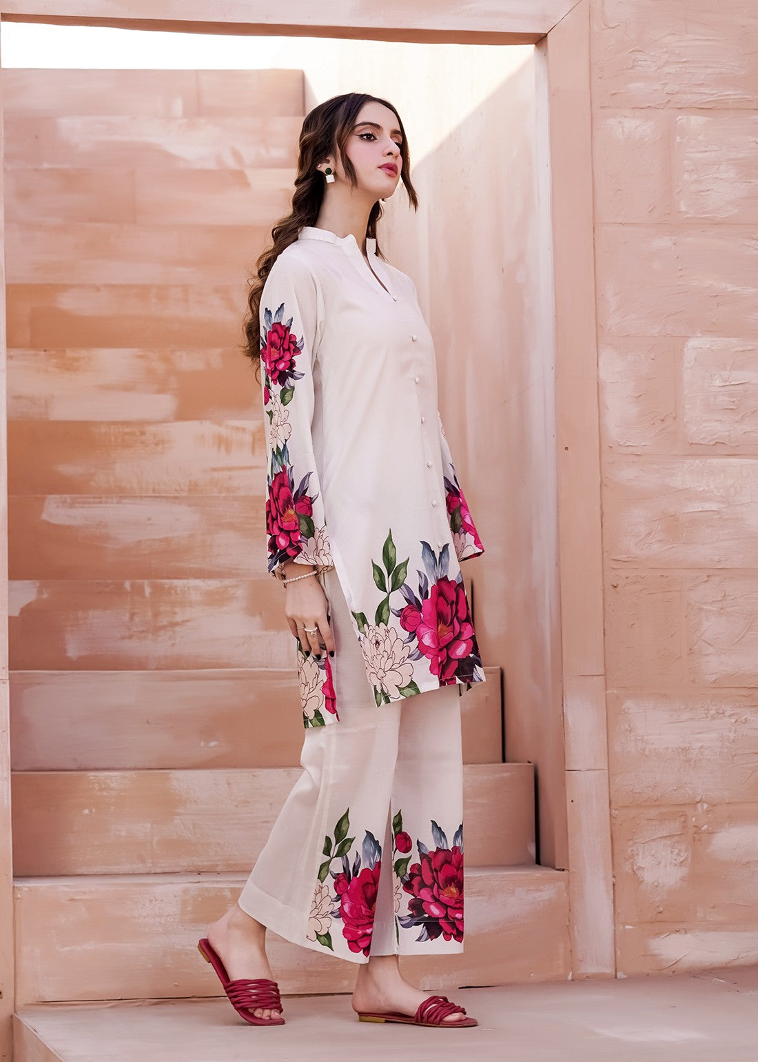 Zeyorah Peony Women 2pcs