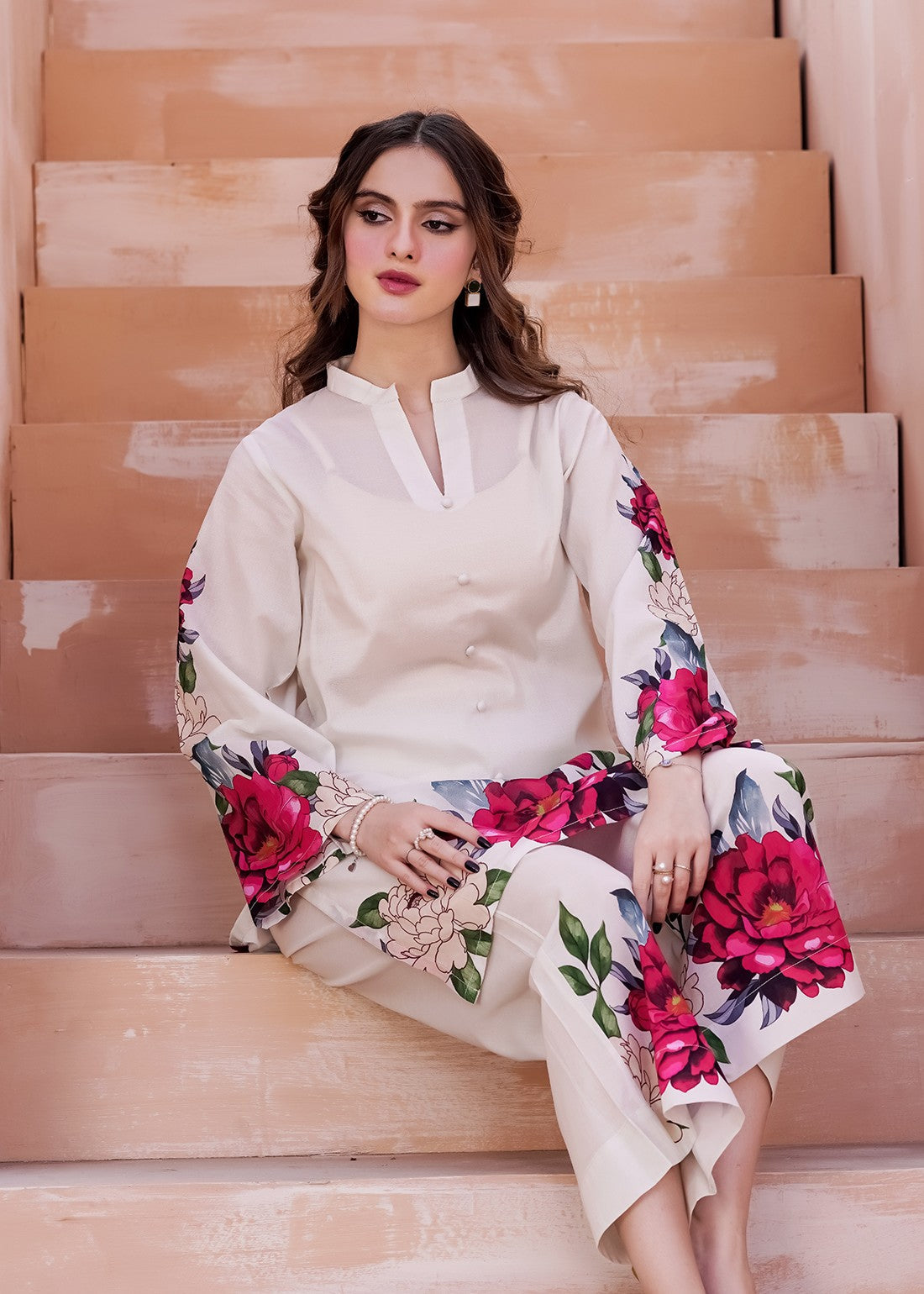 Zeyorah Peony Women 2pcs