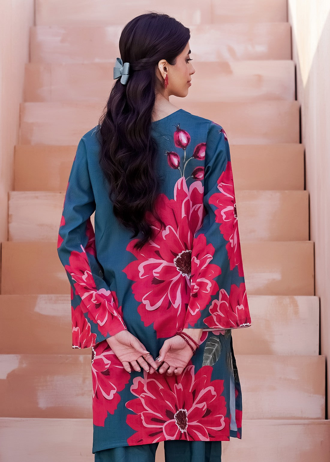 Zeyorah Teal Women 2pcs