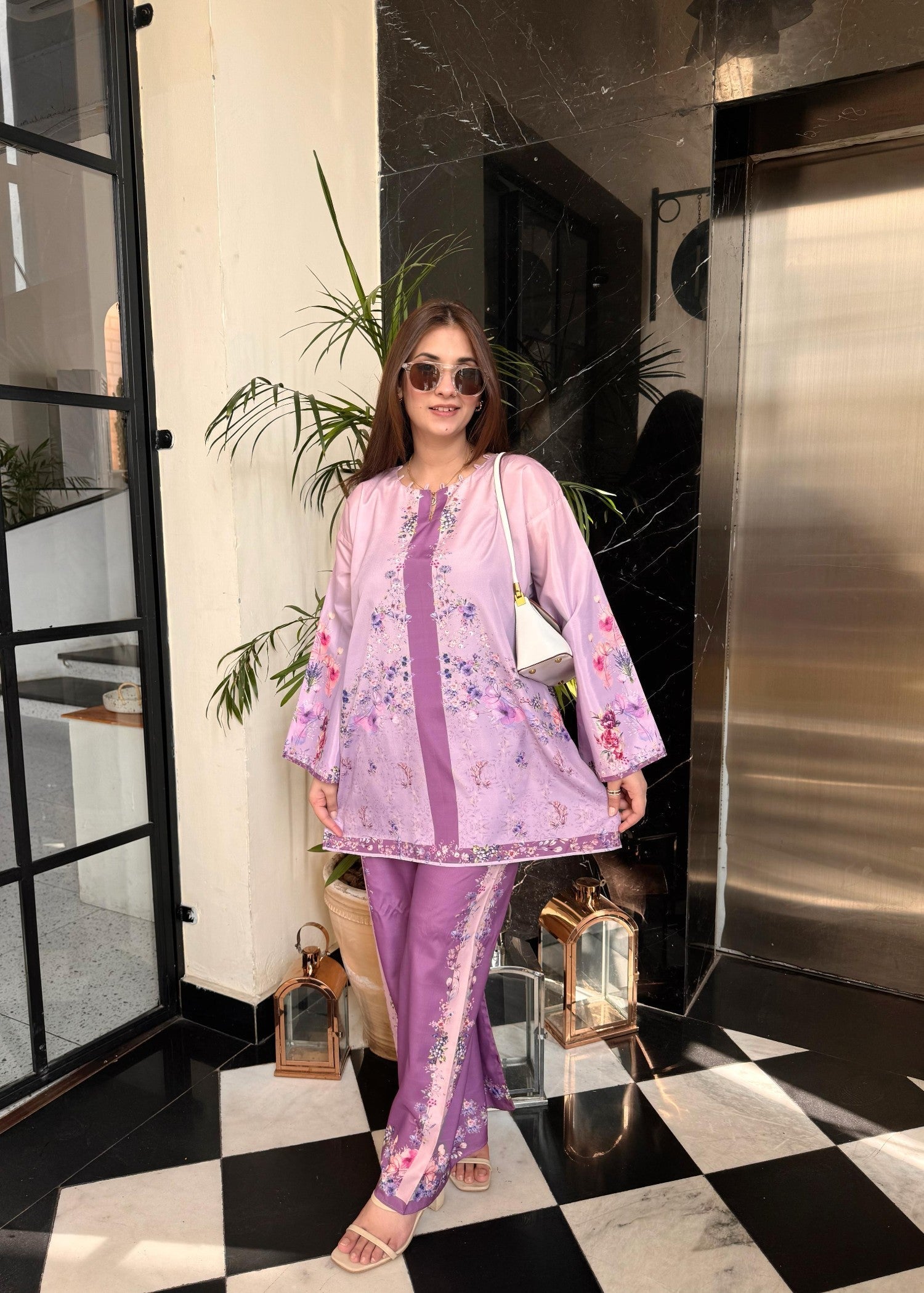 OR COUTURE BY RAMSHA OBAID Petals of Serenity – CO’ORDS Women 2pcs