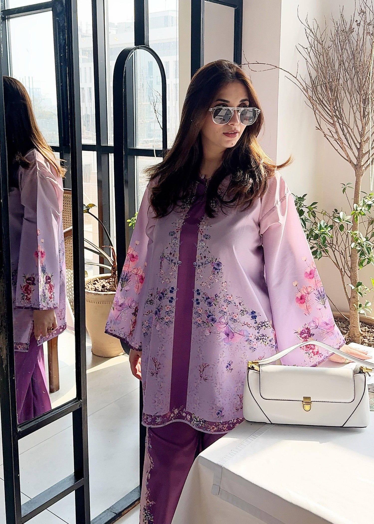 OR COUTURE BY RAMSHA OBAID Petals of Serenity – CO’ORDS Women 2pcs