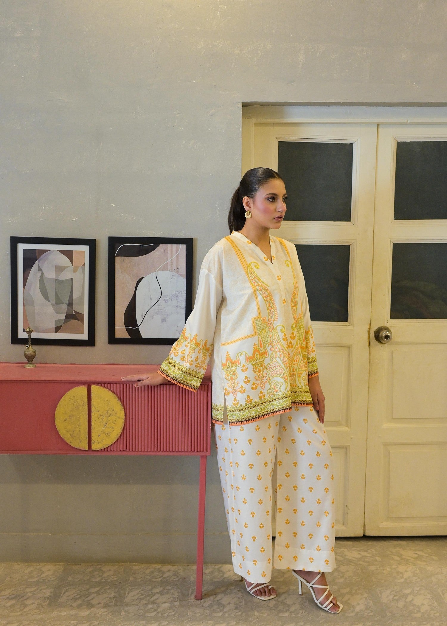 The Affordable Designer WHITE CO'ORD SET Women 2pcs