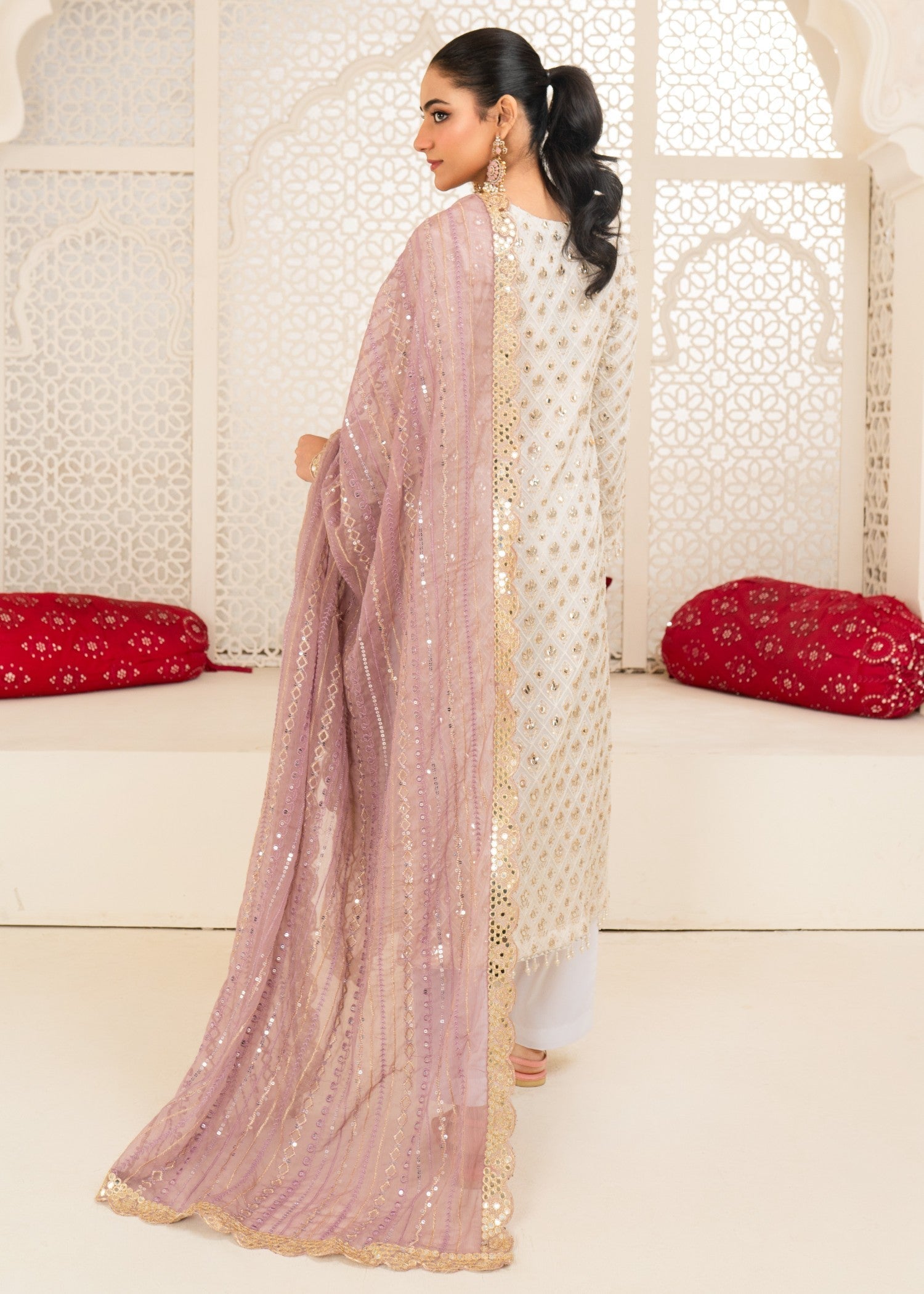 Four Season Boutique FOIL WORK LAVENDER Women 3pcs