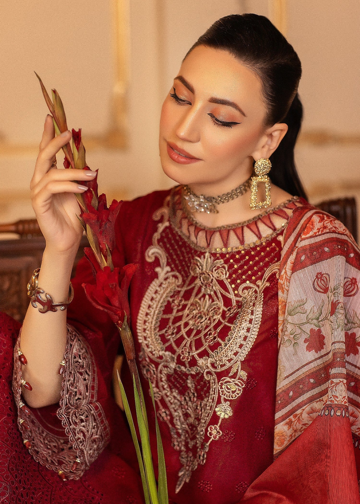 Meem Designs ROYAL RED Women 3pcs