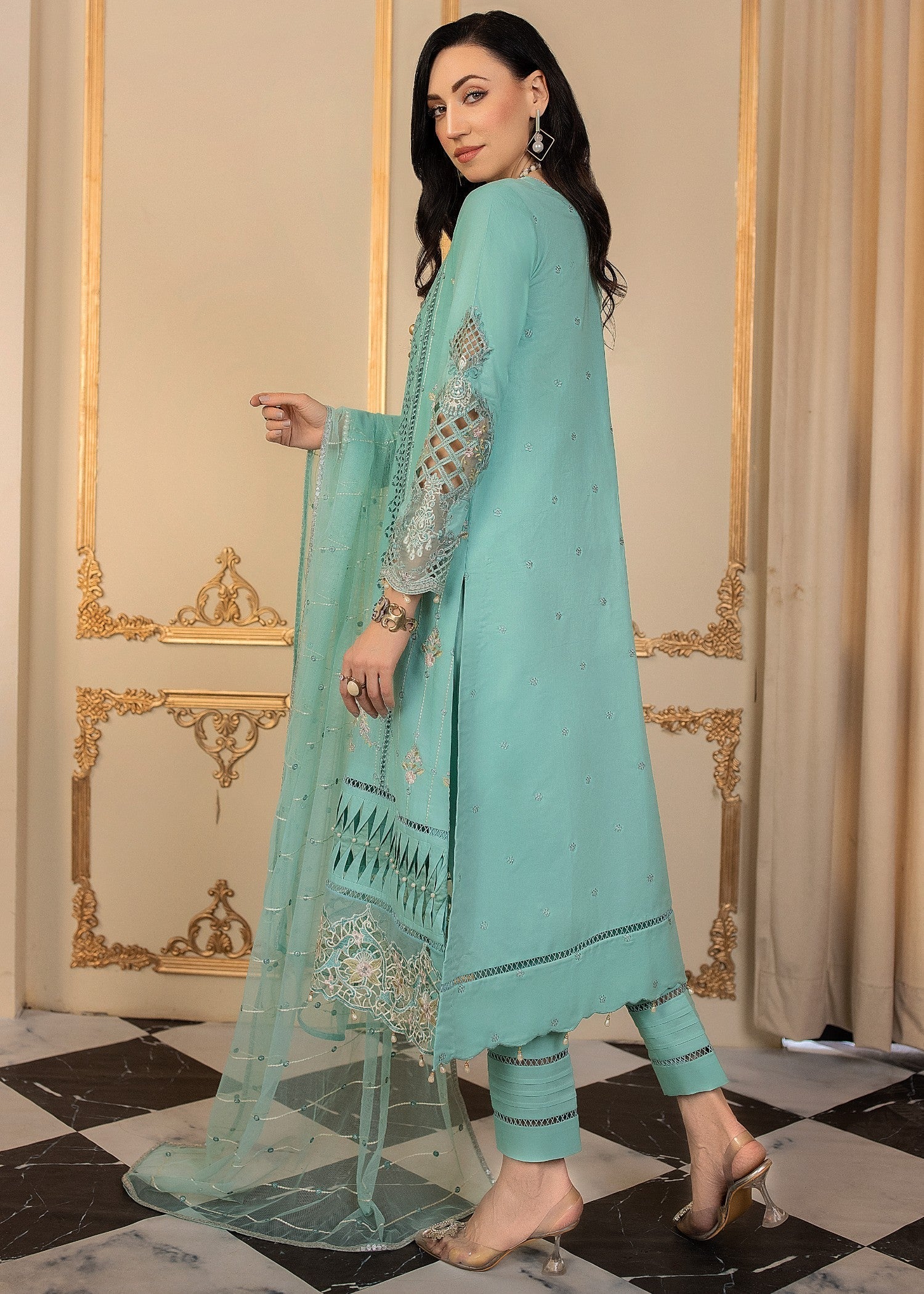 Meem Designs PITCH CYAN Women 3pcs