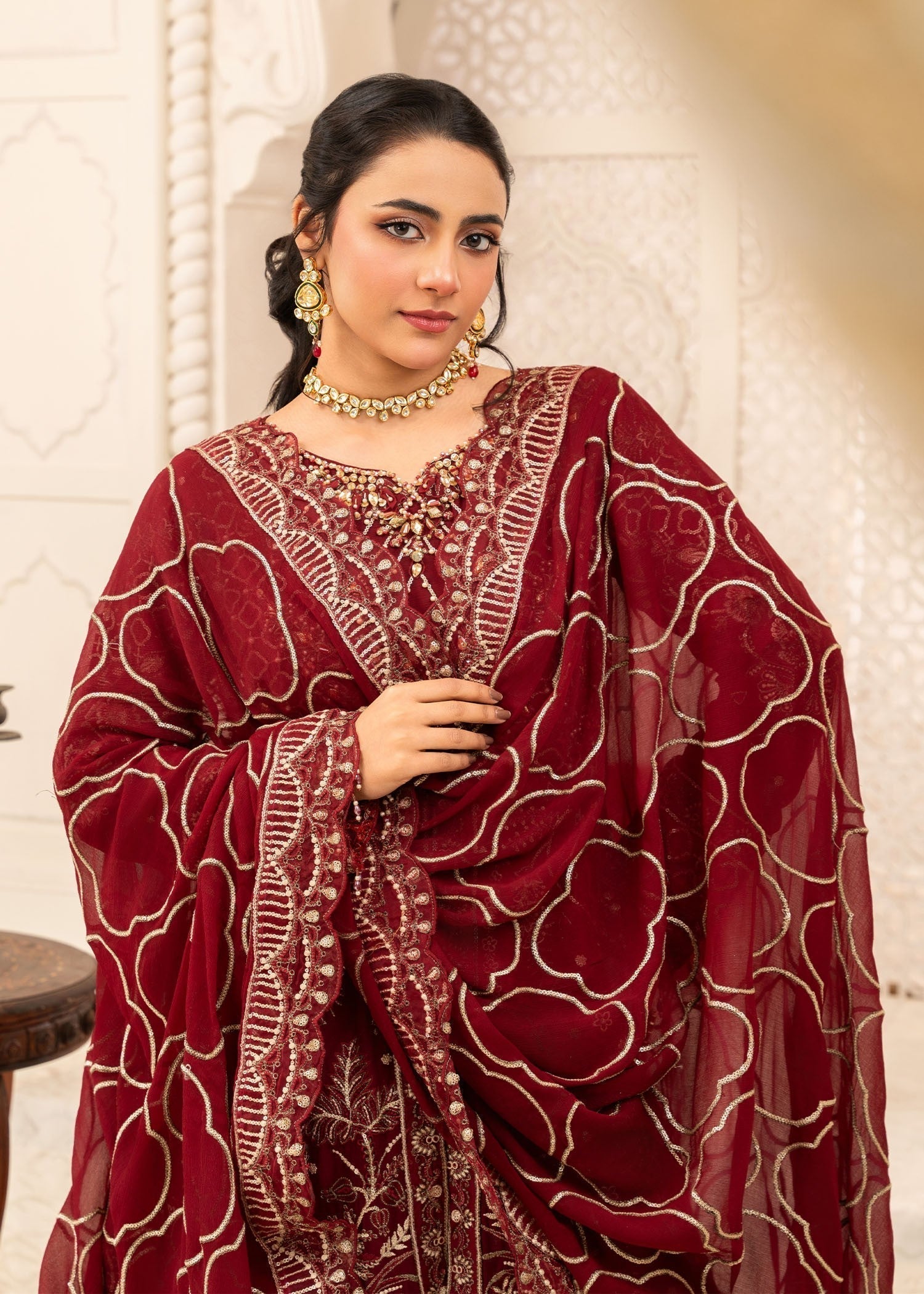 Diara Couture CRIMSON MAJESTY PSSL 01 05 Women 3pcs