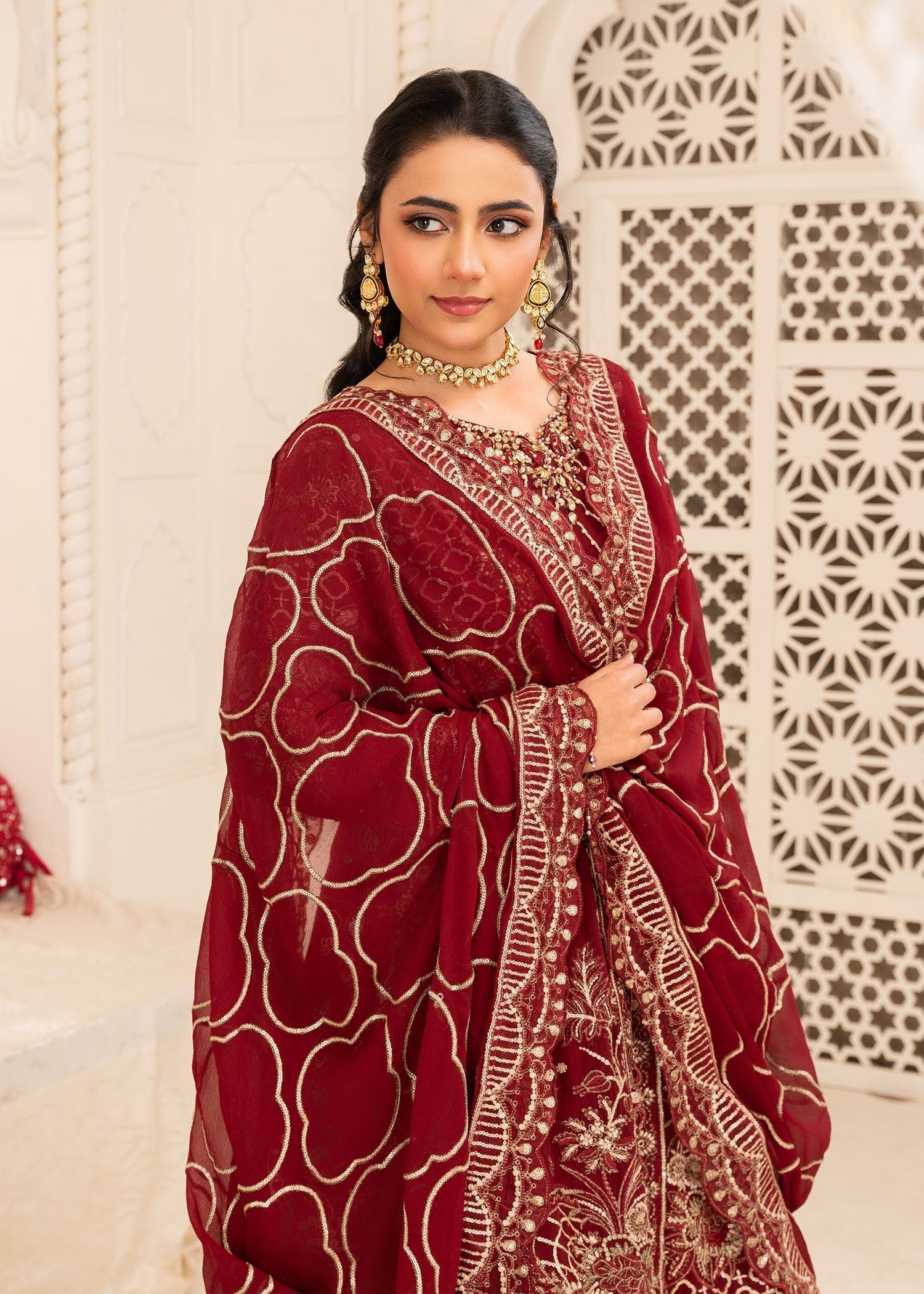 Diara Couture CRIMSON MAJESTY PSSL 01 05 Women 3pcs