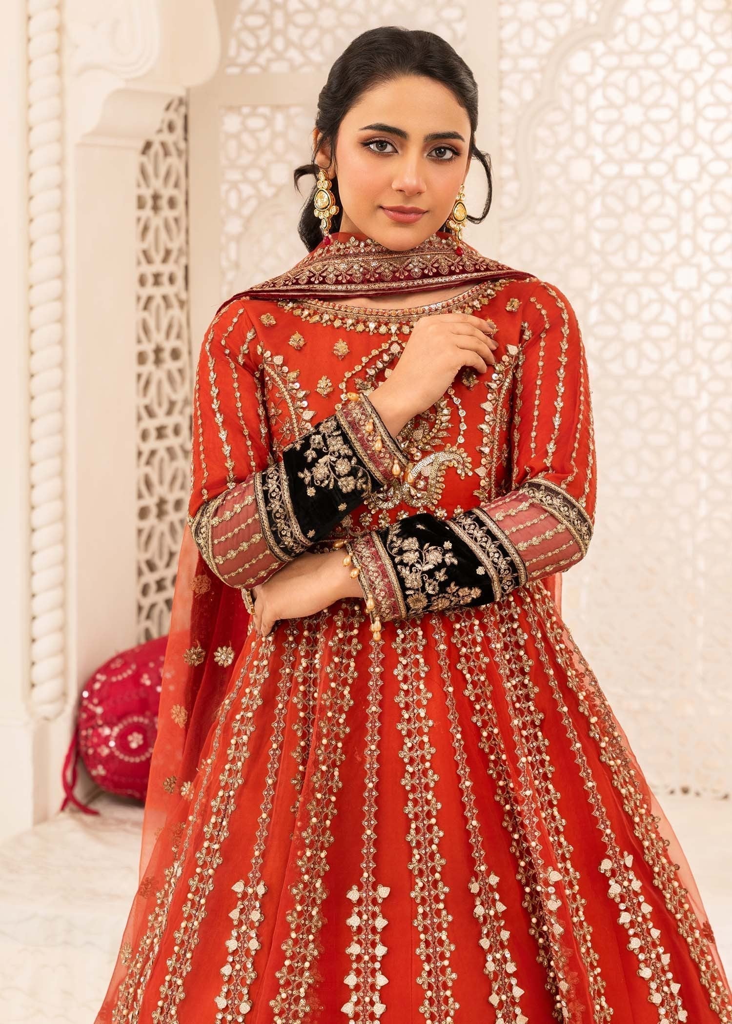 Diara Couture AMBER GLEAM DF 01 RUST Women 3pcs