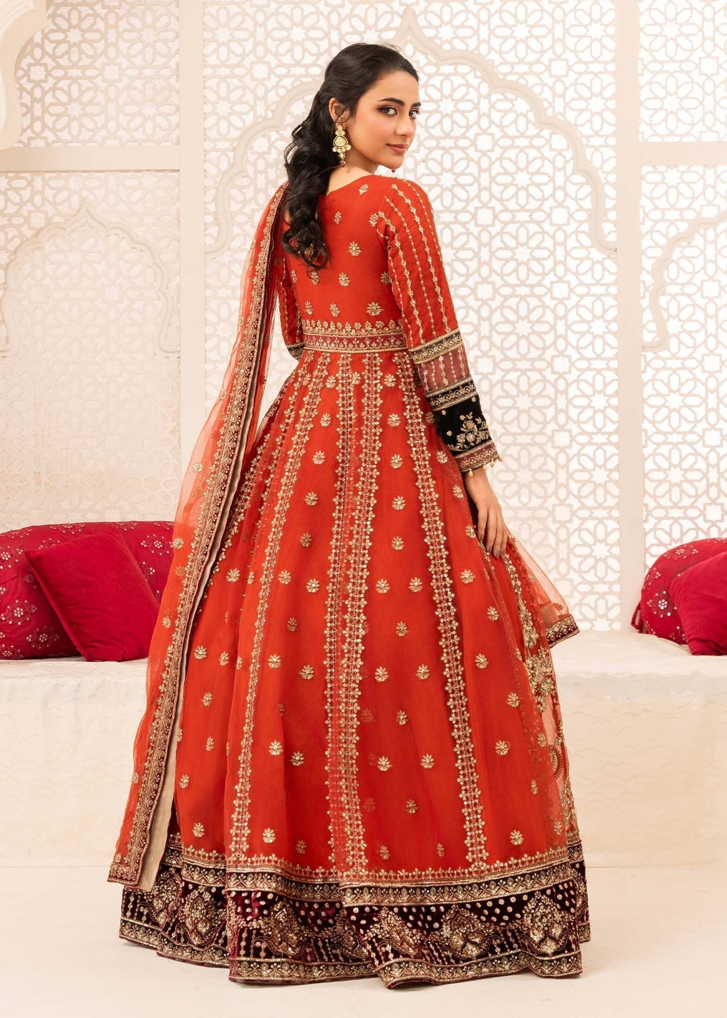 Diara Couture AMBER GLEAM DF 01 RUST Women 3pcs