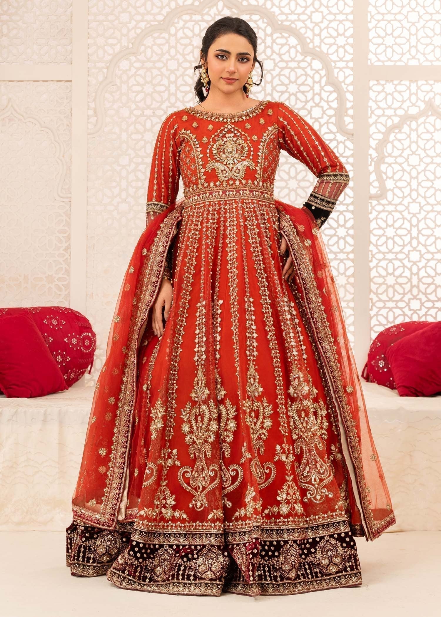 Diara Couture AMBER GLEAM DF 01 RUST Women 3pcs