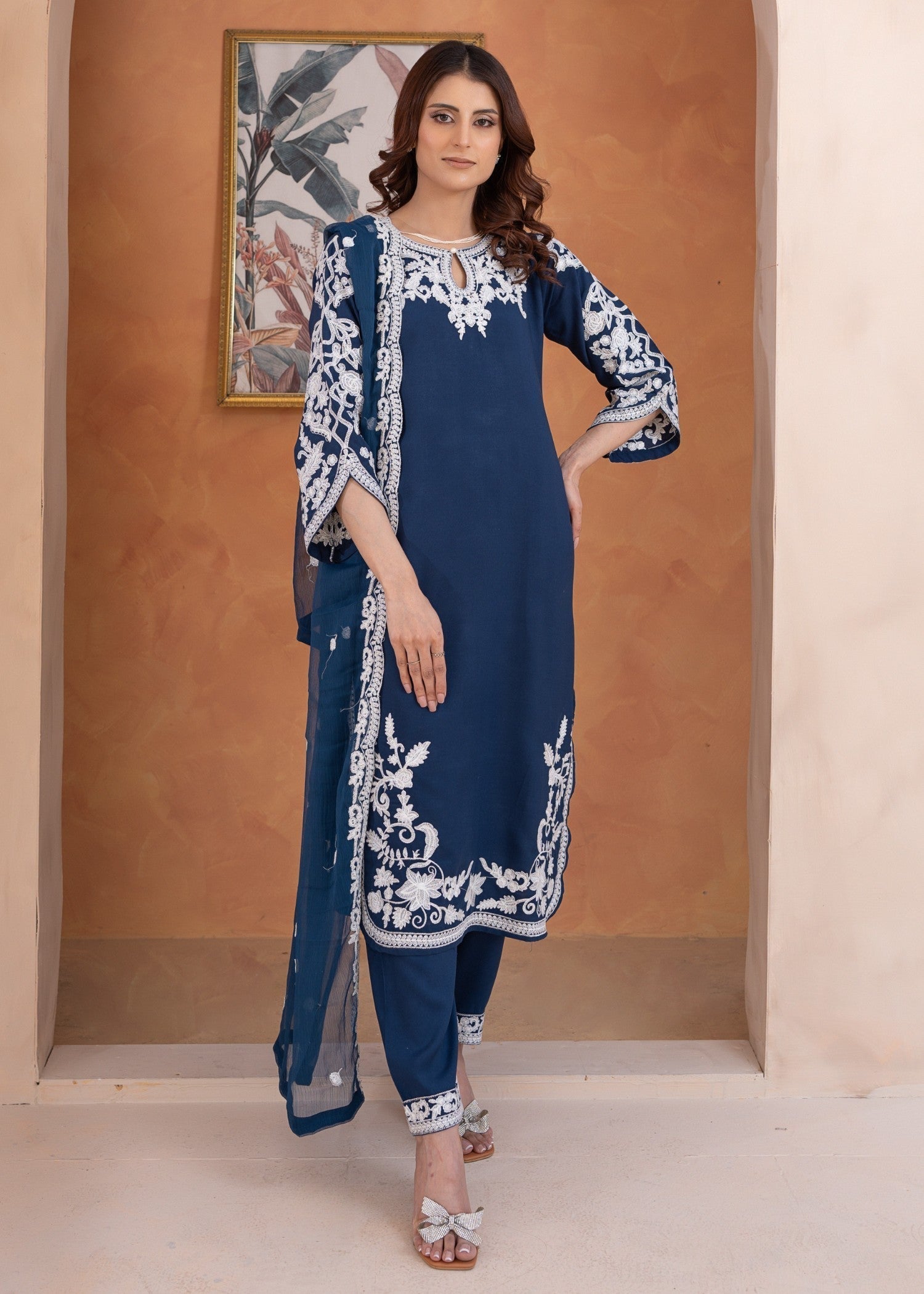 Rangoon Clothing Parisa Blue Women 3pcs
