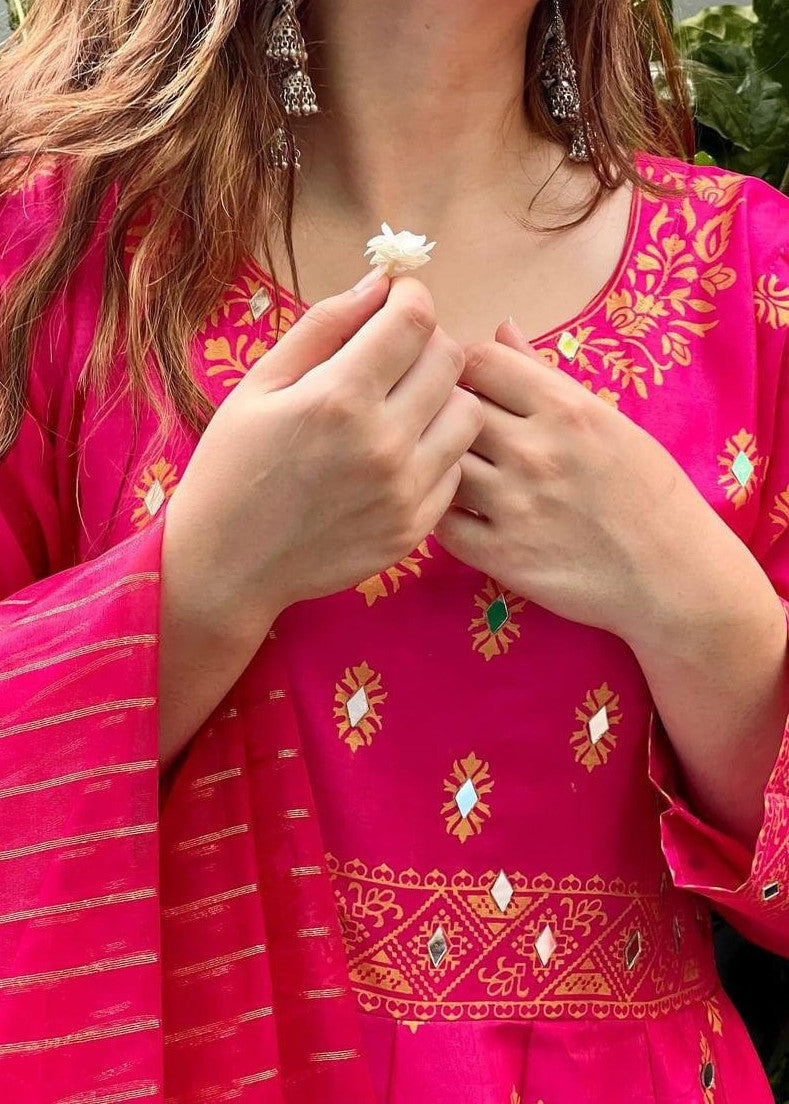 1 Mahoor Haven pink 0051 Women 3pcs