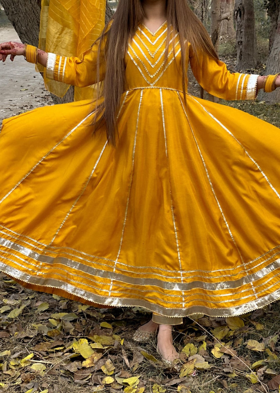 1 Mahoor Haven MUSTURD 0054 Women 3pcs