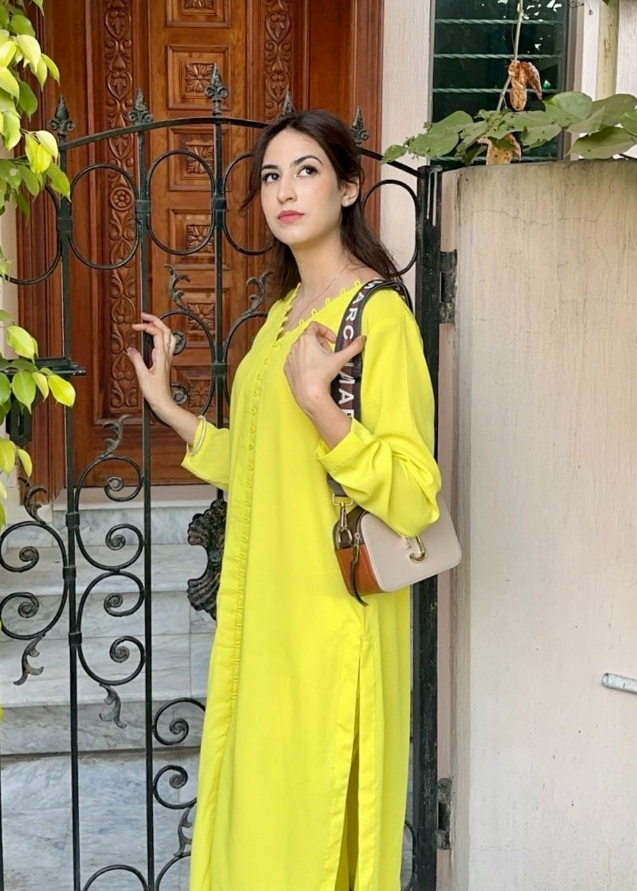 Zenyre Lemon Haze Solid Set Women 2pcs