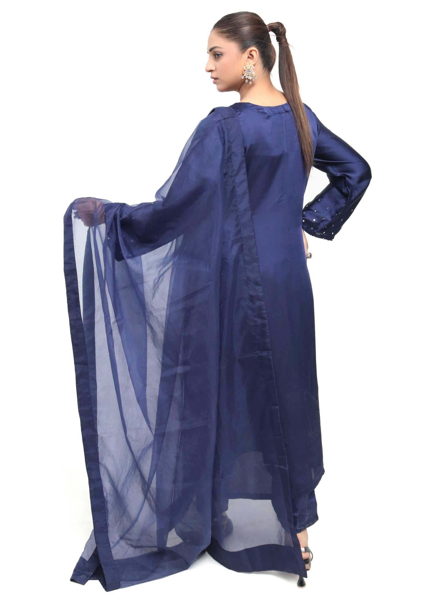 Muscat by Adeela Sapphire Blue Women 3pcs