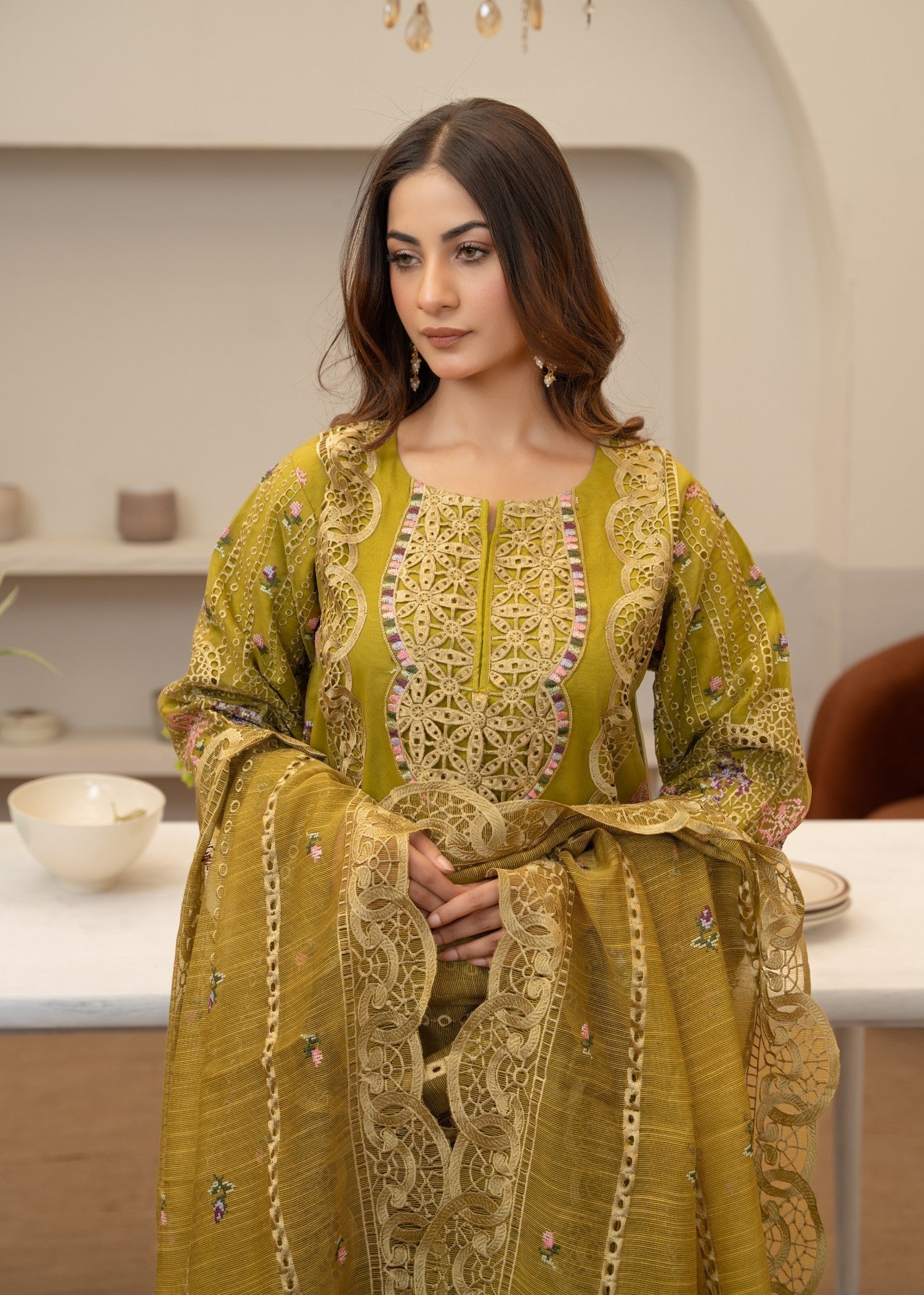 Waniya Awais WAL 02 Lawn Stitched Women 3pcs