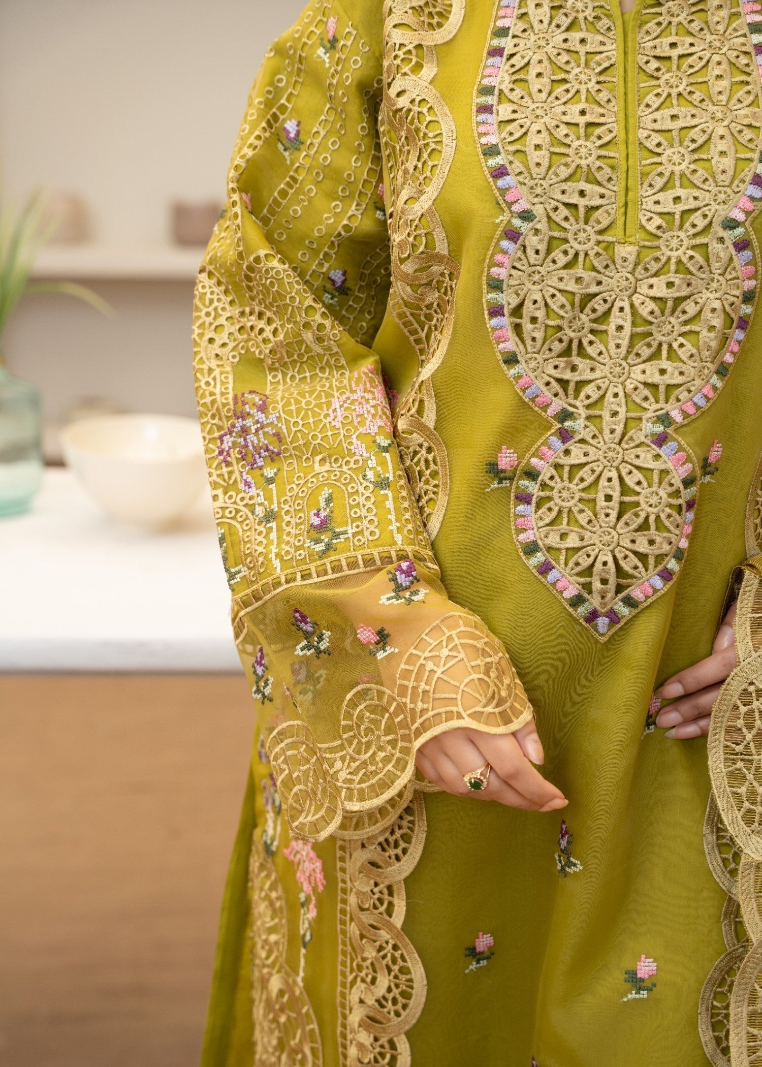 Waniya Awais WAL 02 Lawn Stitched Women 3pcs