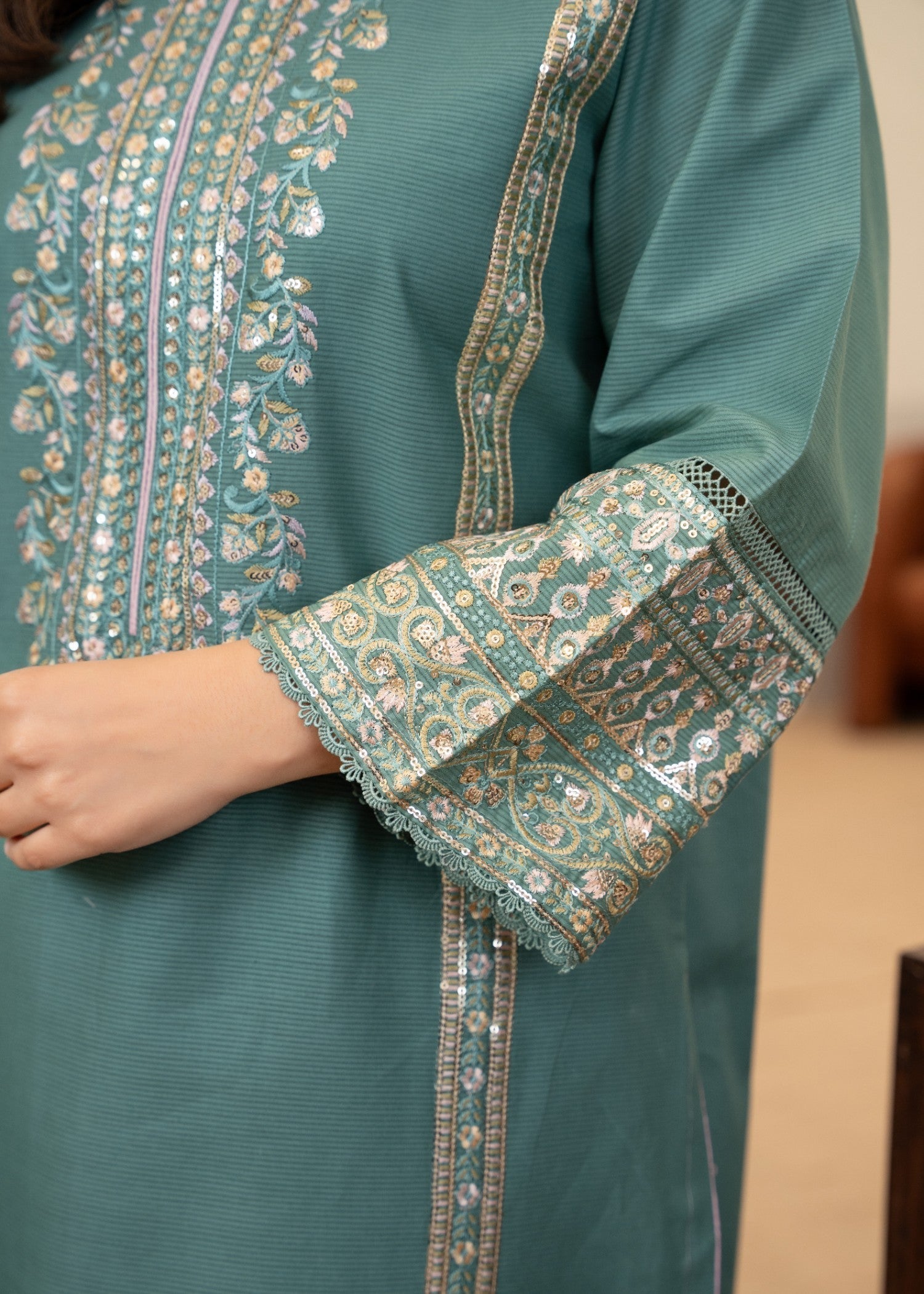 Waniya Awais WAL 11 Lawn Stitched Women 3pcs