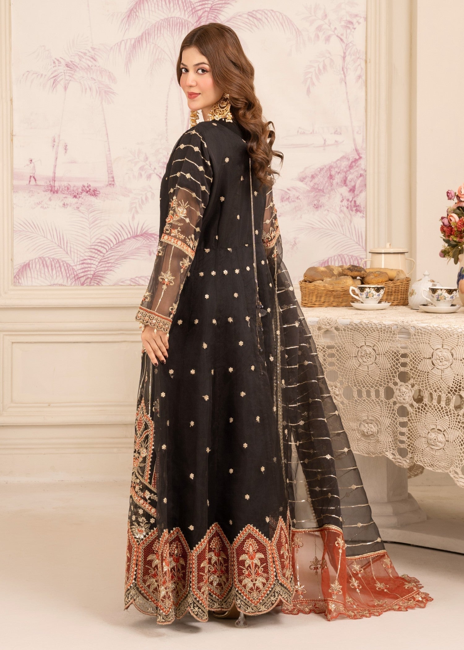 Diara Couture AAIRA US 598 BLACK Women 3pcs