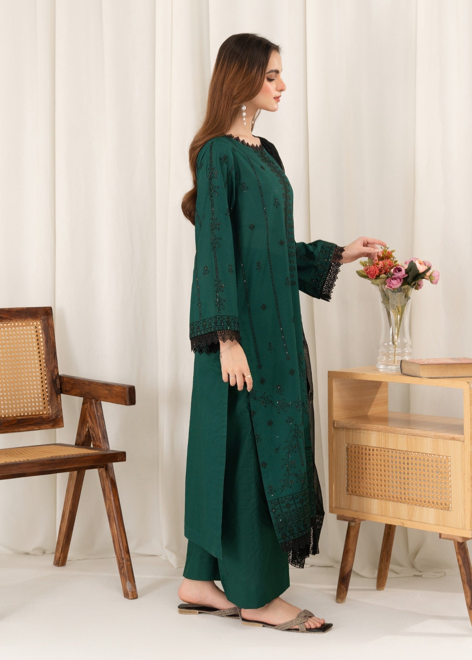 Pashmire EMERALD Women 3pcs