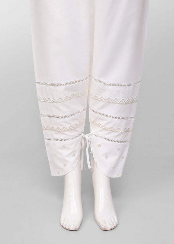 Polkadots Pure Offwhite Straight Trouser 13958PD Women 1pcs