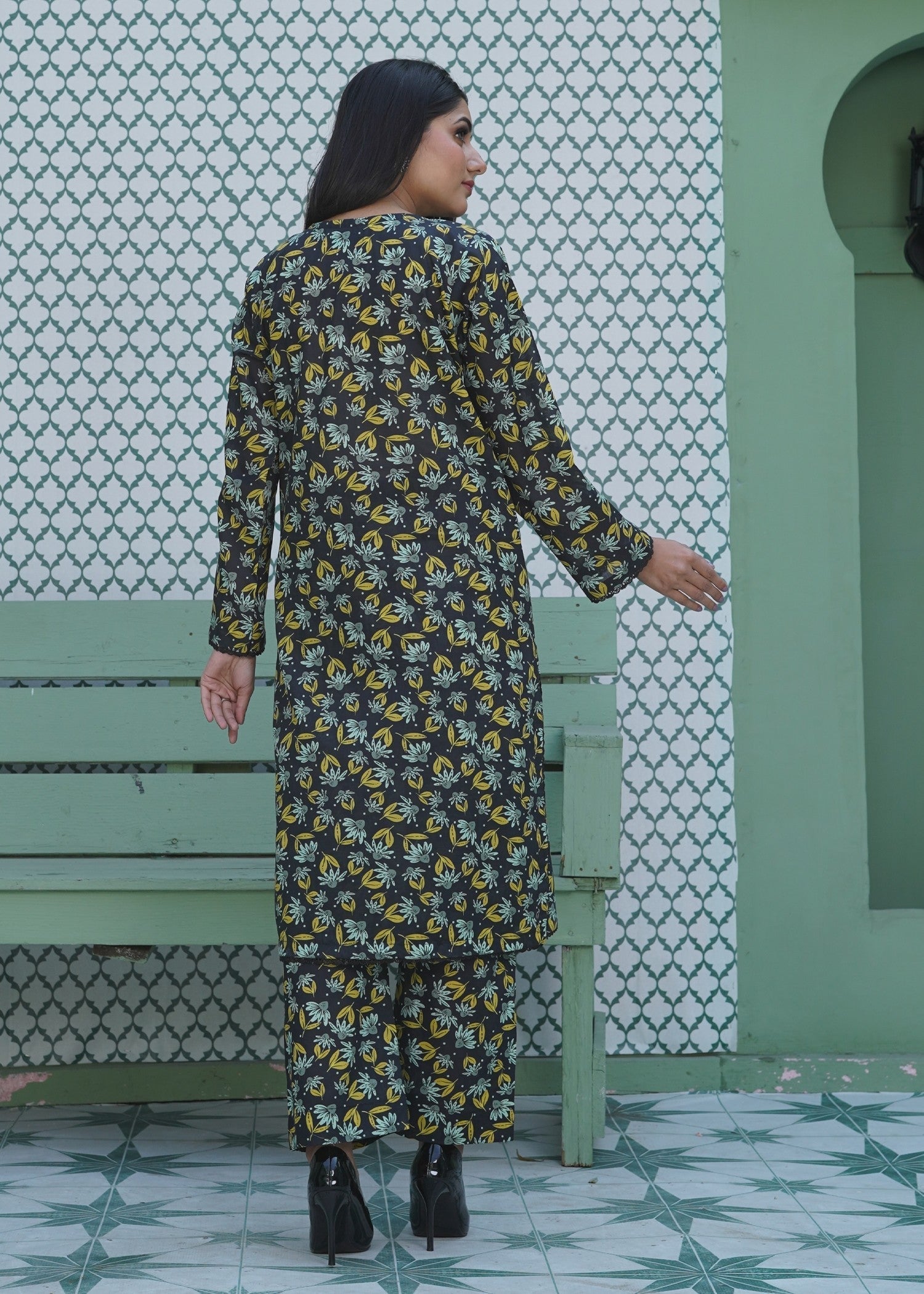 Ayesha'S Attire Opal Printed Women 2pcs