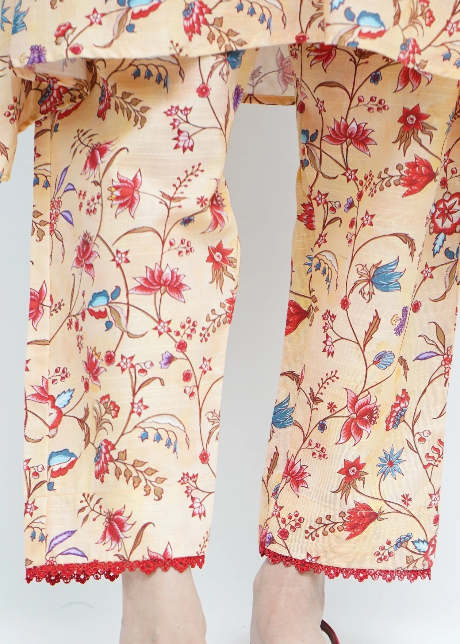 Amna Ali Nawaz Co Ord Set Khaddar AROMA (Frock) Women 2pcs