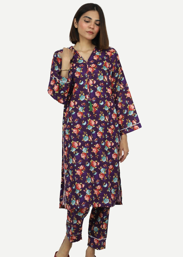 Amna Ali Nawaz Co Ord Set Khaddar ZARASHA Women 2pcs