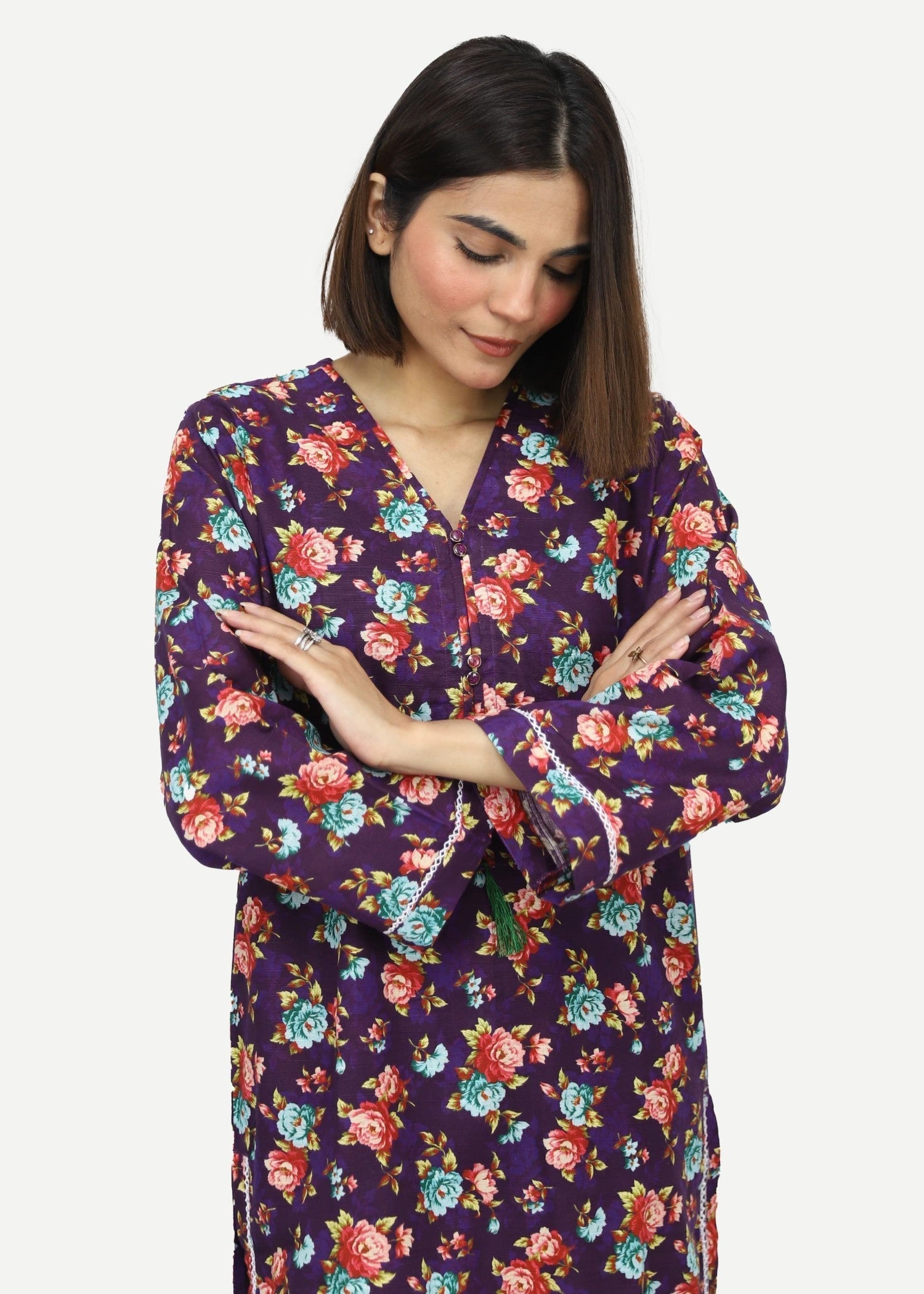 Amna Ali Nawaz Co Ord Set Khaddar ZARASHA Women 2pcs