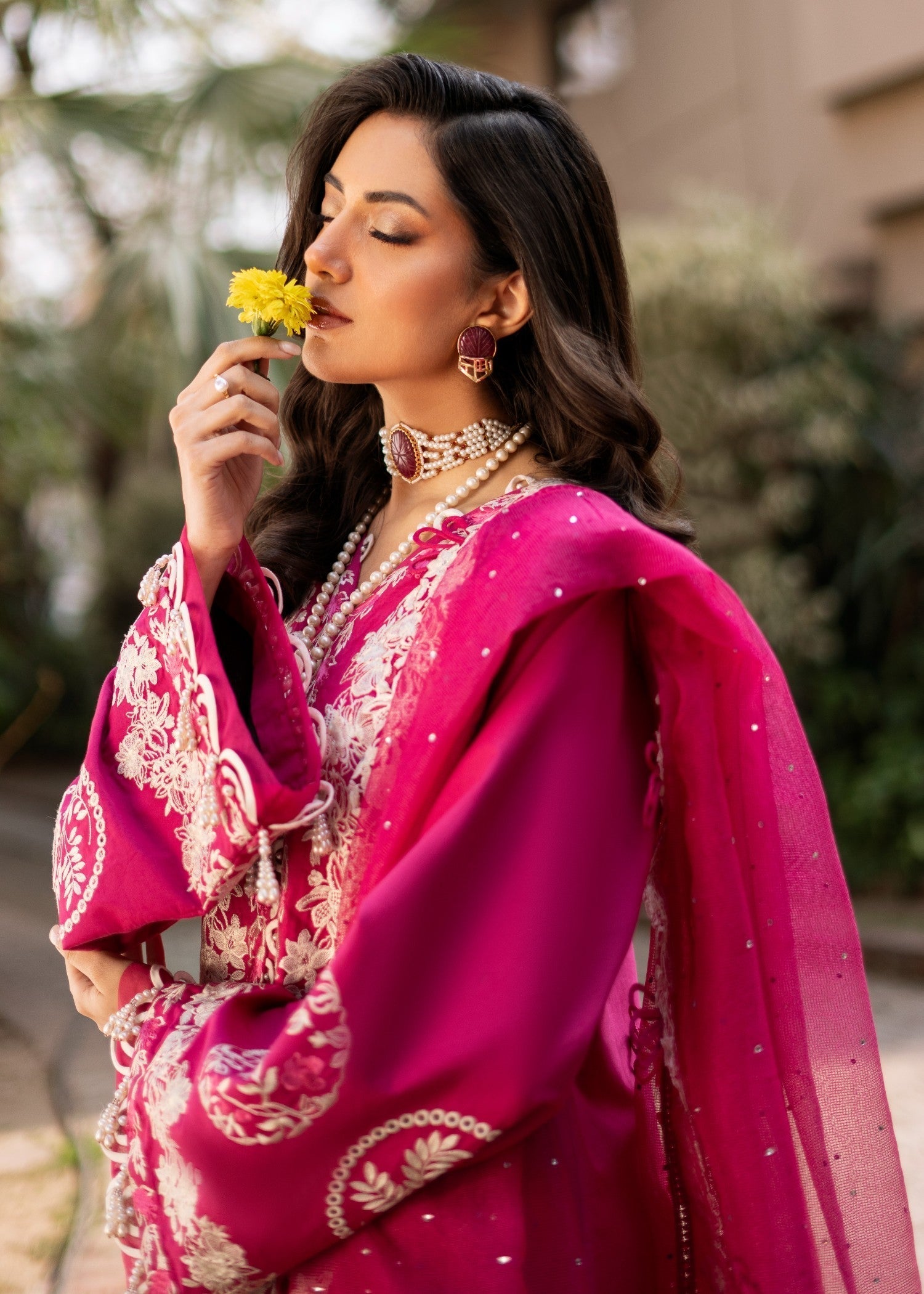 Fozia Khalid PEONIES Women 3pcs