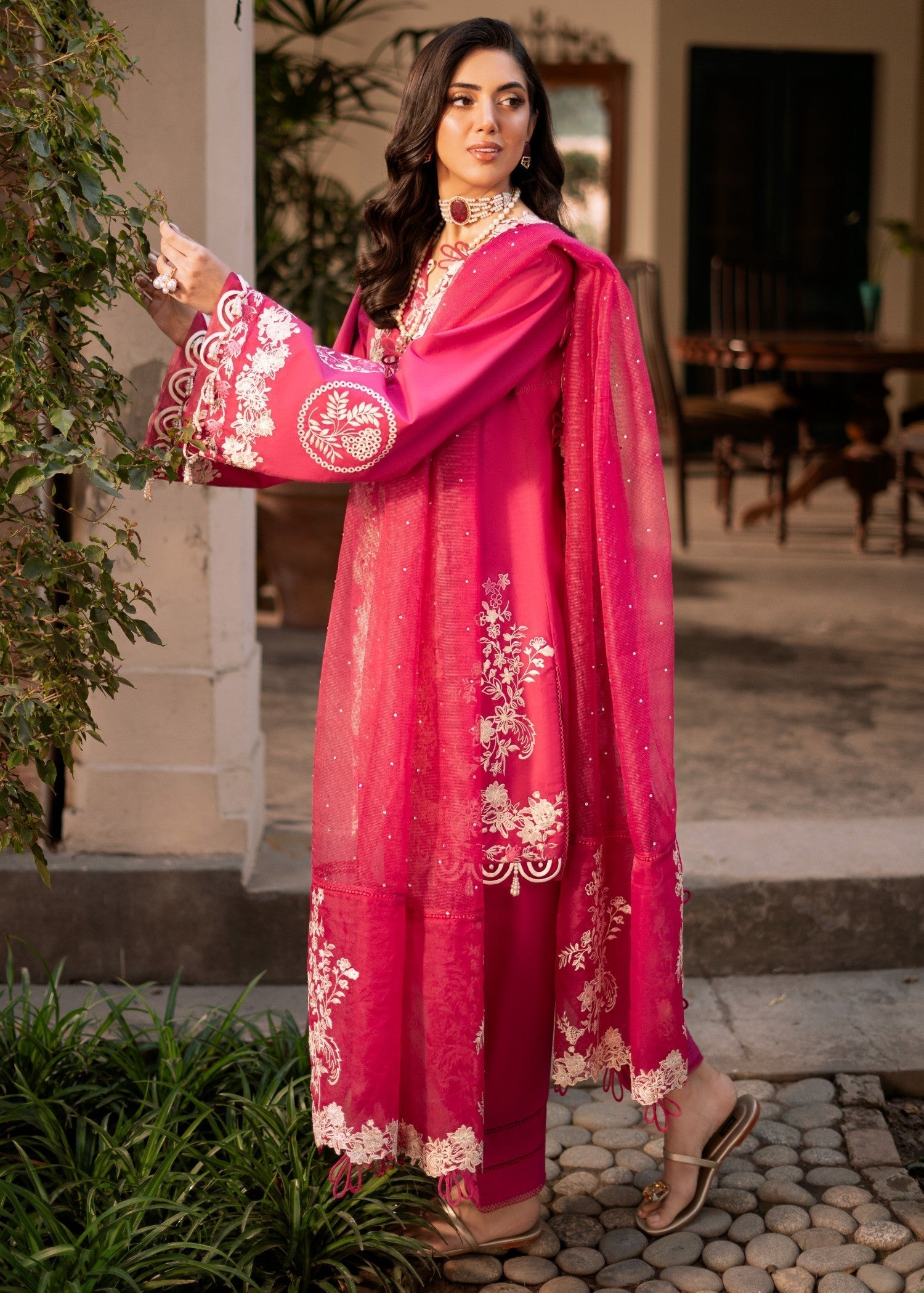 Fozia Khalid PEONIES Women 3pcs