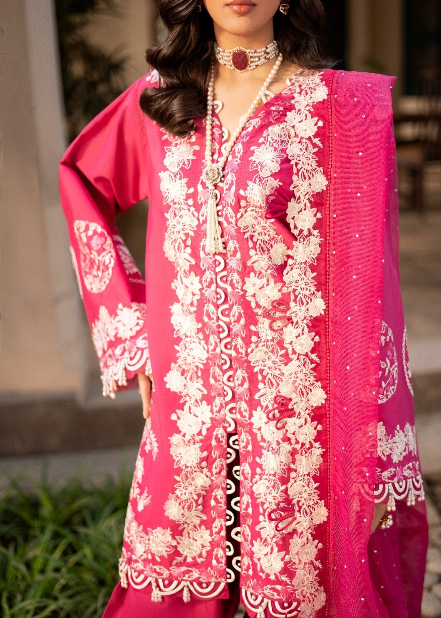 Fozia Khalid PEONIES Women 3pcs