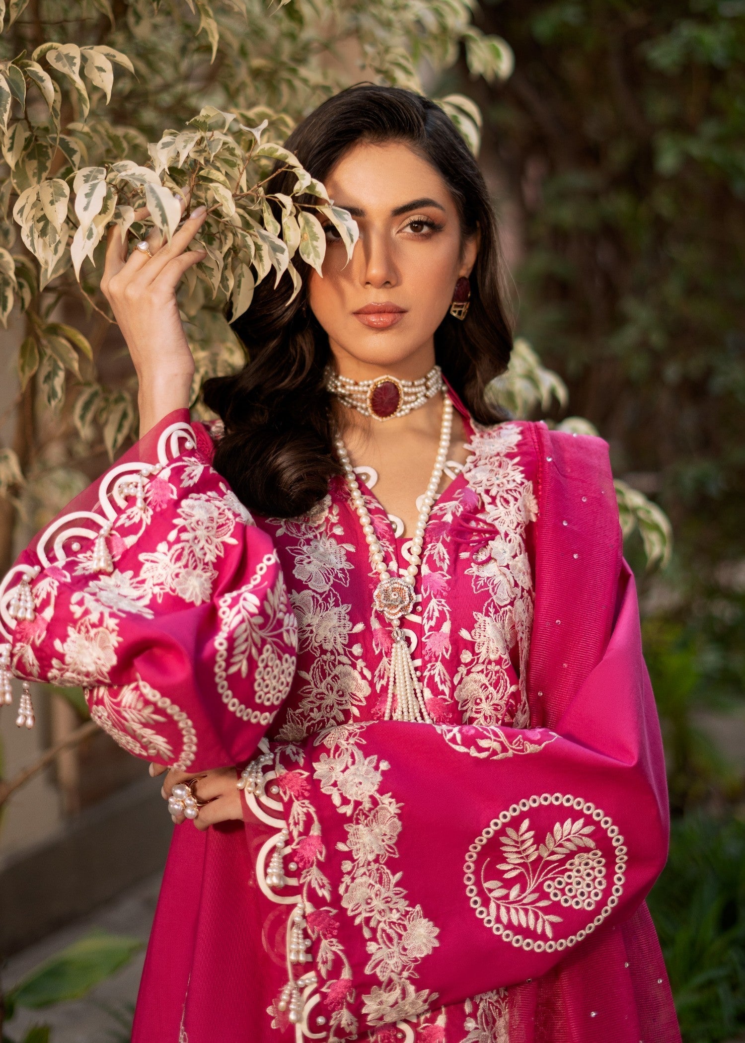 Fozia Khalid PEONIES Women 3pcs