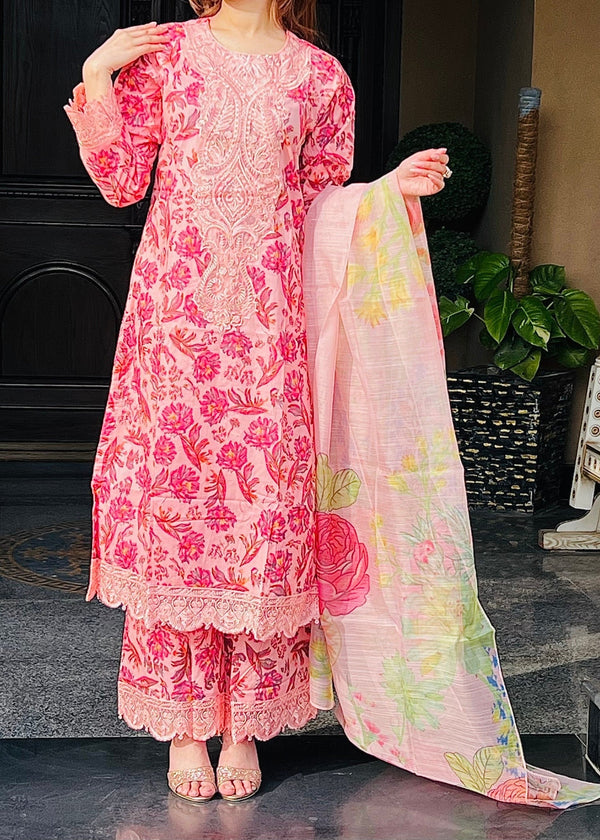 Muscat by Adeela Pink Pearl Women 3pcs