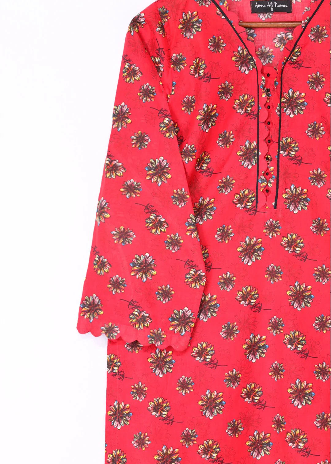 Amna Ali Nawaz Printed Lawn Suit NAJJAT Women 3pcs